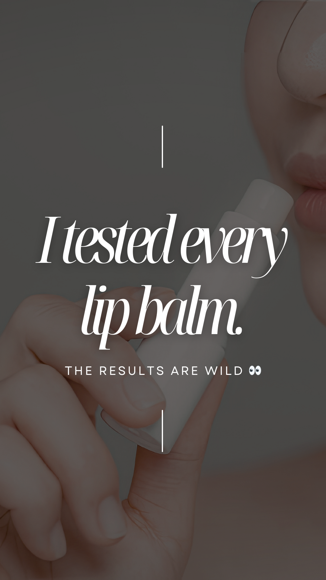 I Tested Every Lip Balm at the Supermarket — Here's What I Found (And What It's Doing to Your Hormones)
