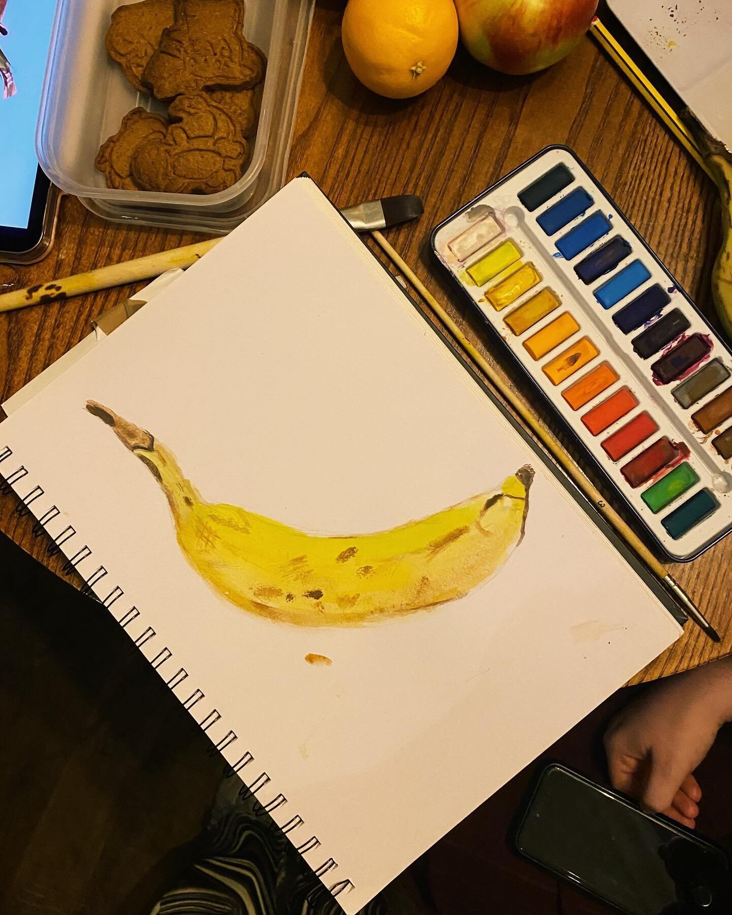 An ode to bananas and burgers 🍌🍔

Details on our next meet-up coming soon! 

#sketchandsocial #banana #burger #cambridge #creative #sketching #stilllife
