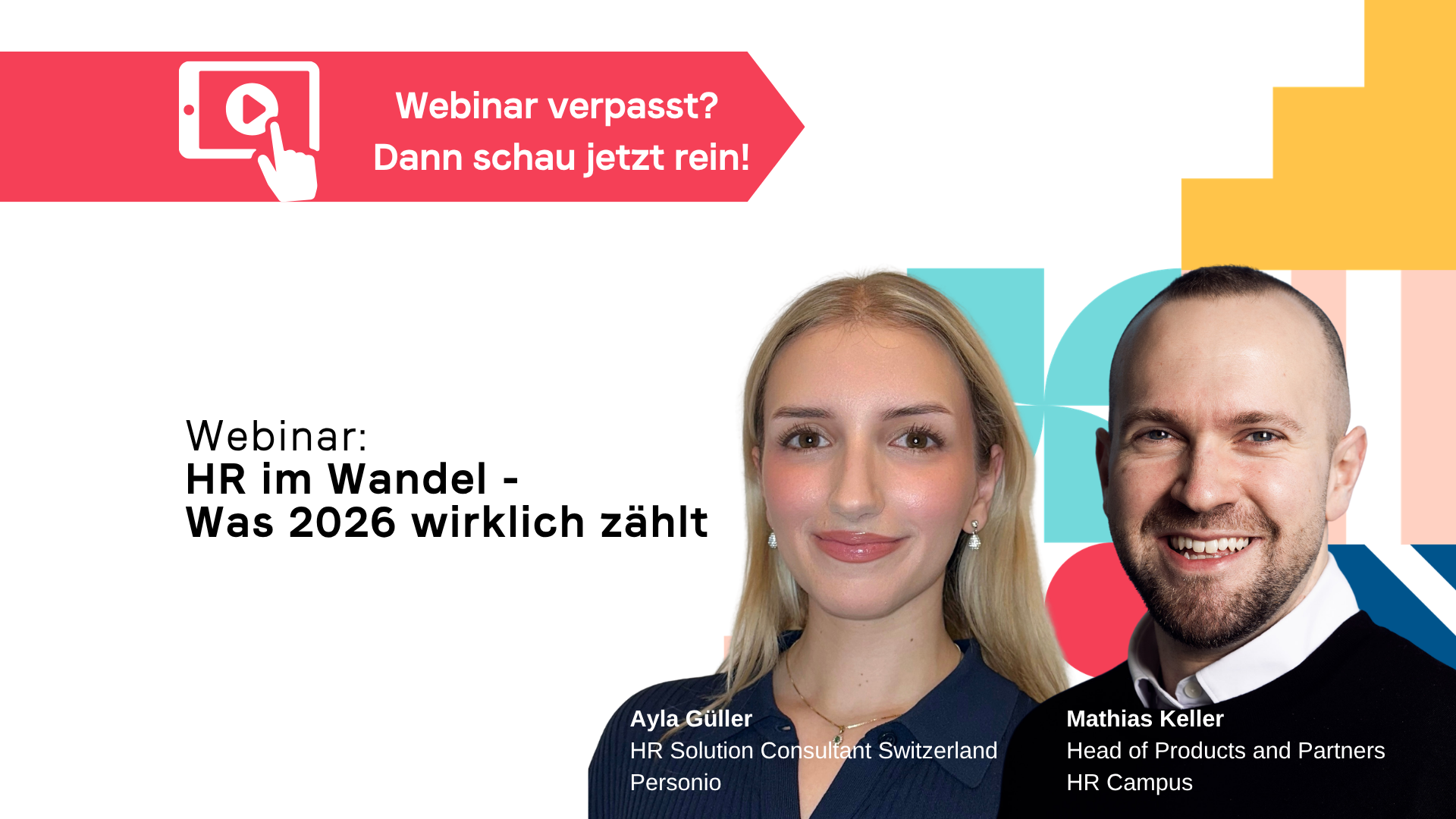 Webinar: HR im Wandel – was 2026 wirklich zählt