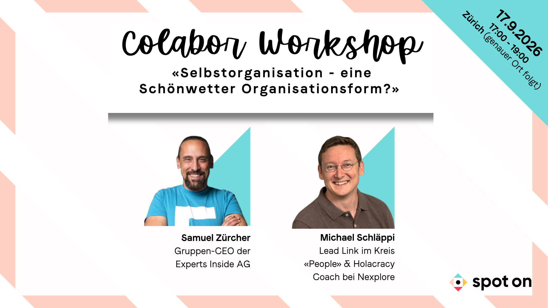 COLABOR Session: «Selbstorganisation - eine Schönwetter Organisationsform?»
