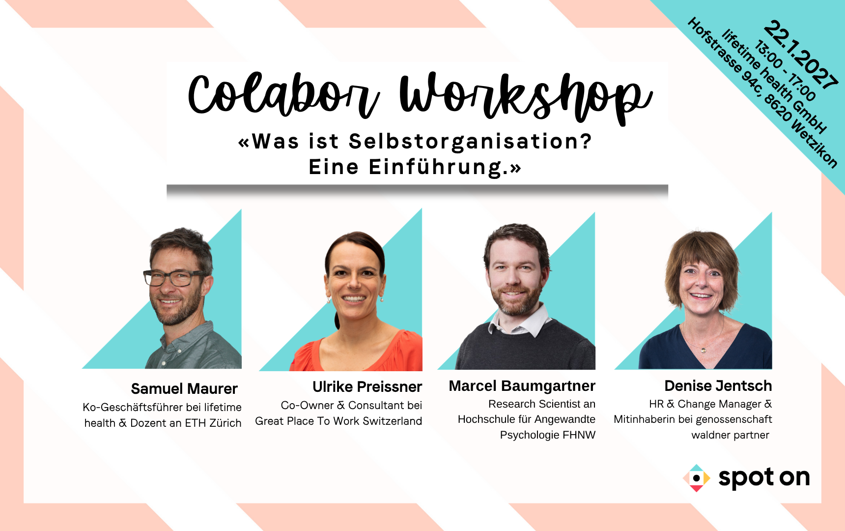 COLABOR Workshop: Selbstorganisation verstehen. Entscheidungen klären. Zusammenarbeit neu gestalten. 