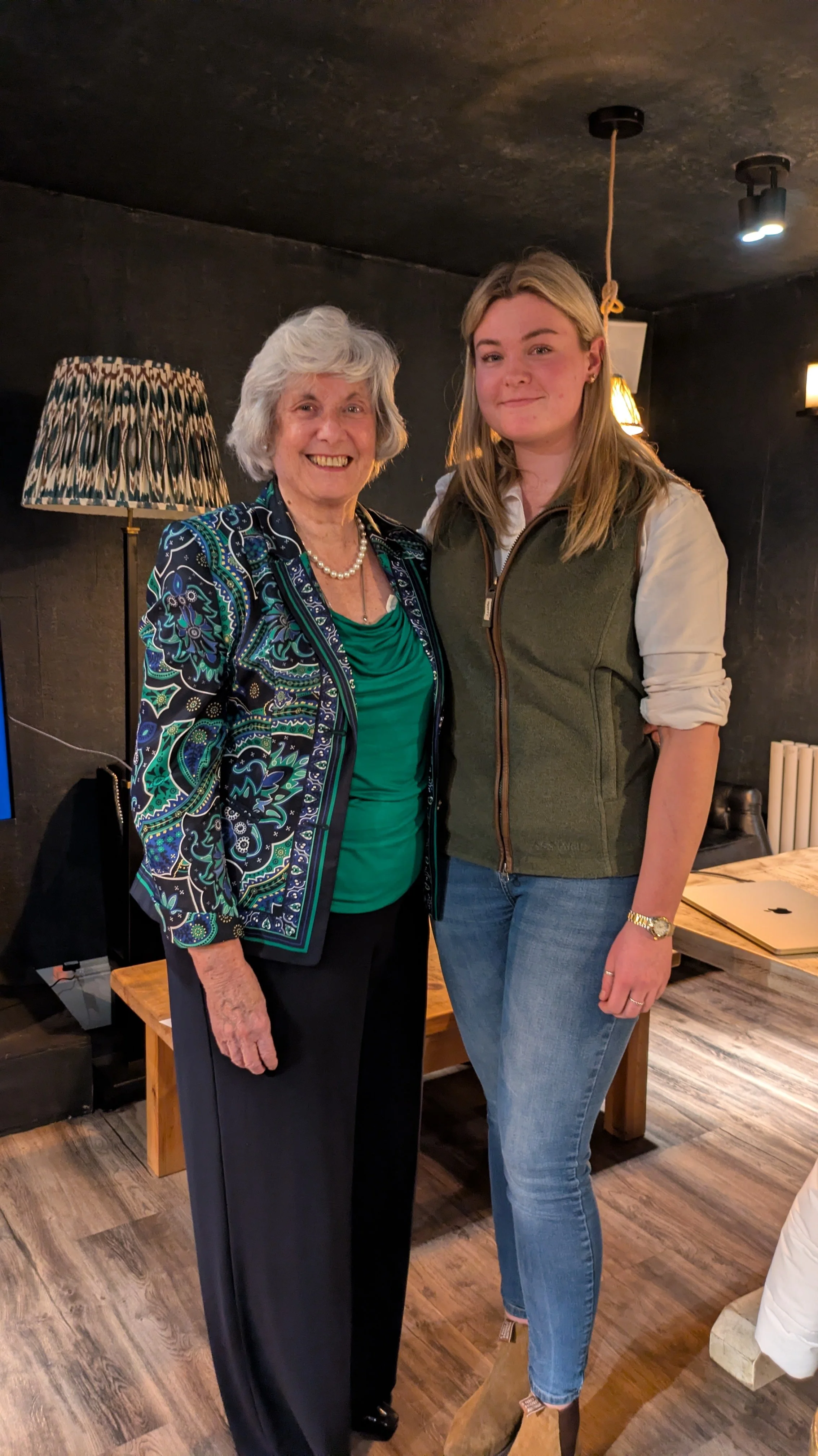 A fascinating talk on *Life as an auctioneer" by Megan Dowson 