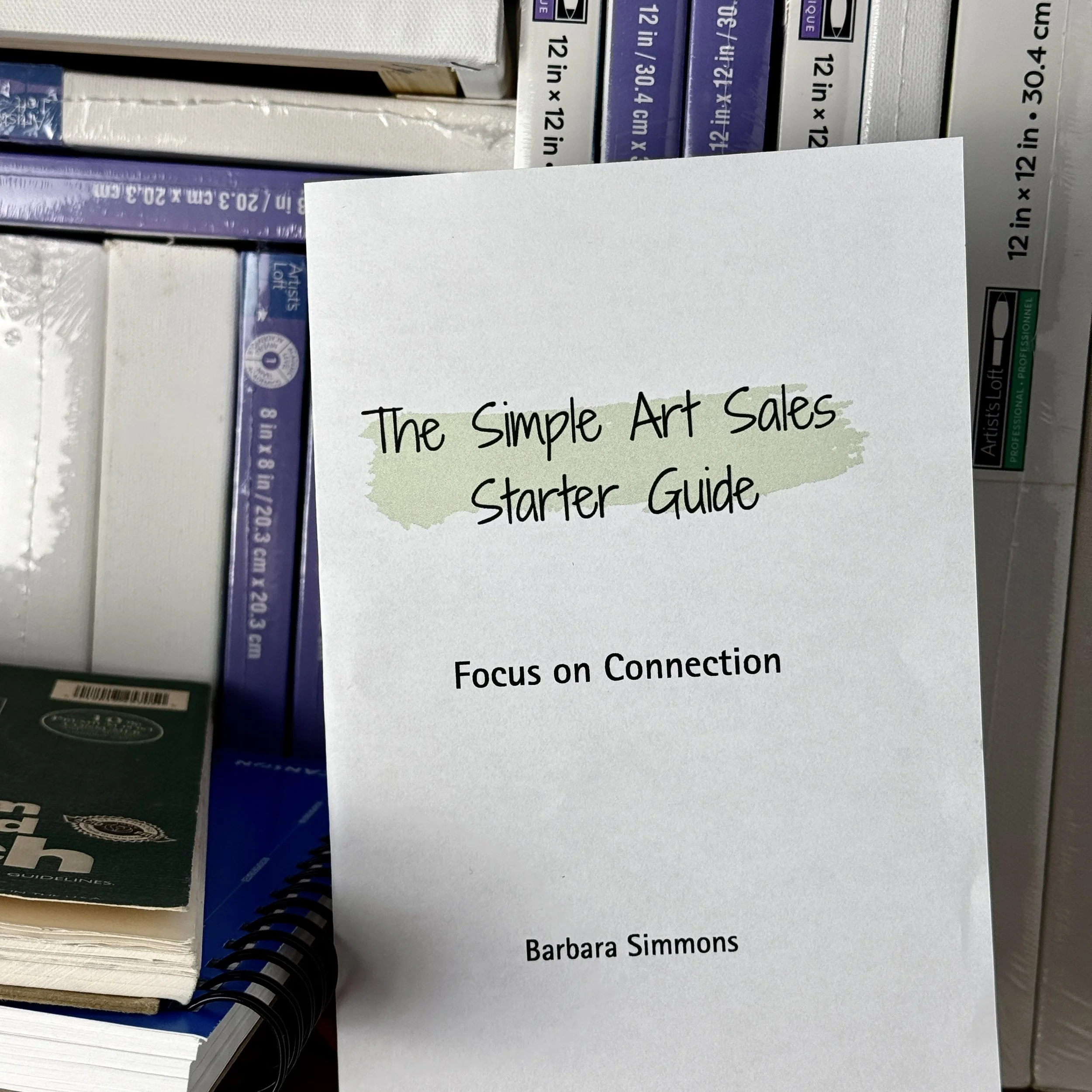 How do people make a living selling art?