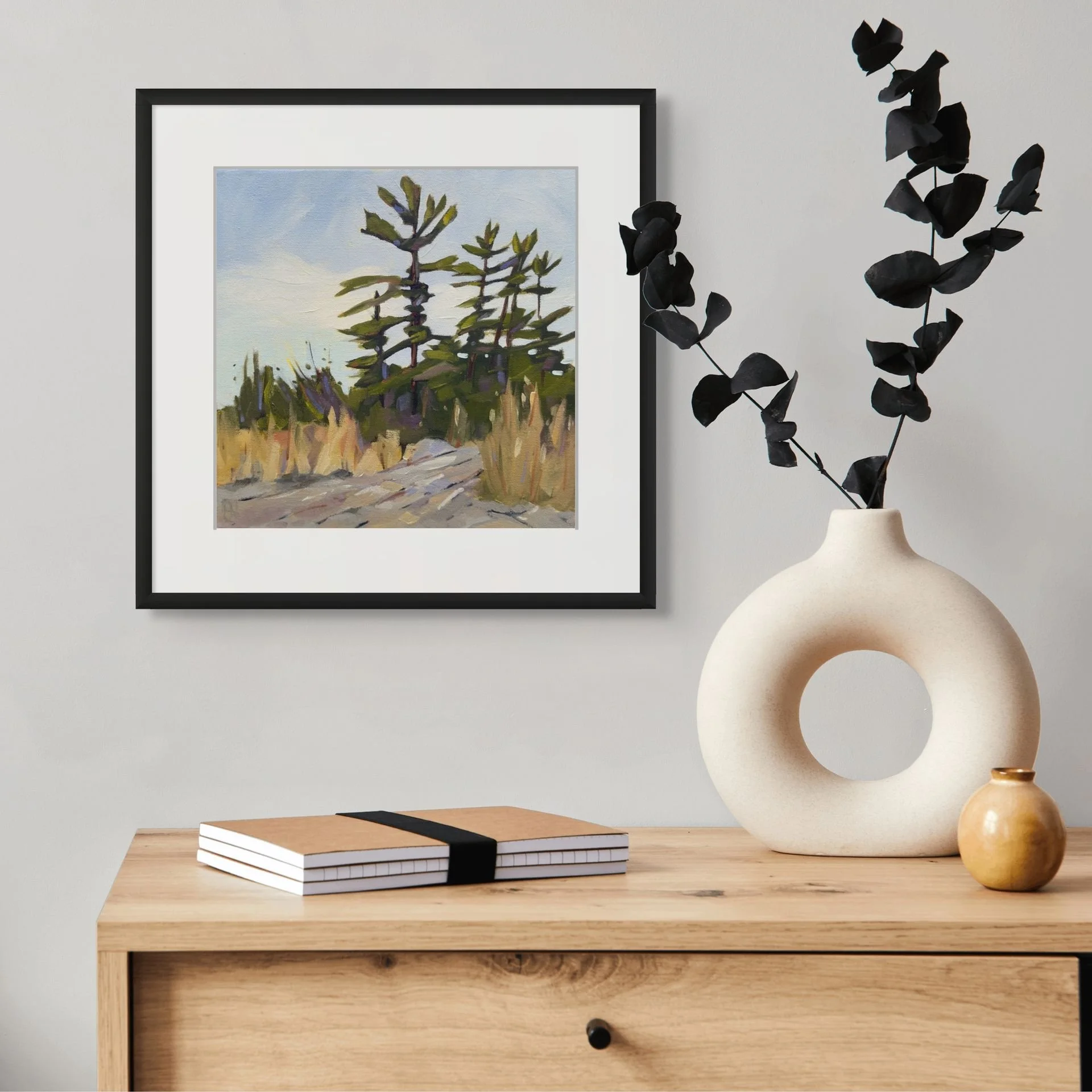 simmons barbara white pines print blk.jpg