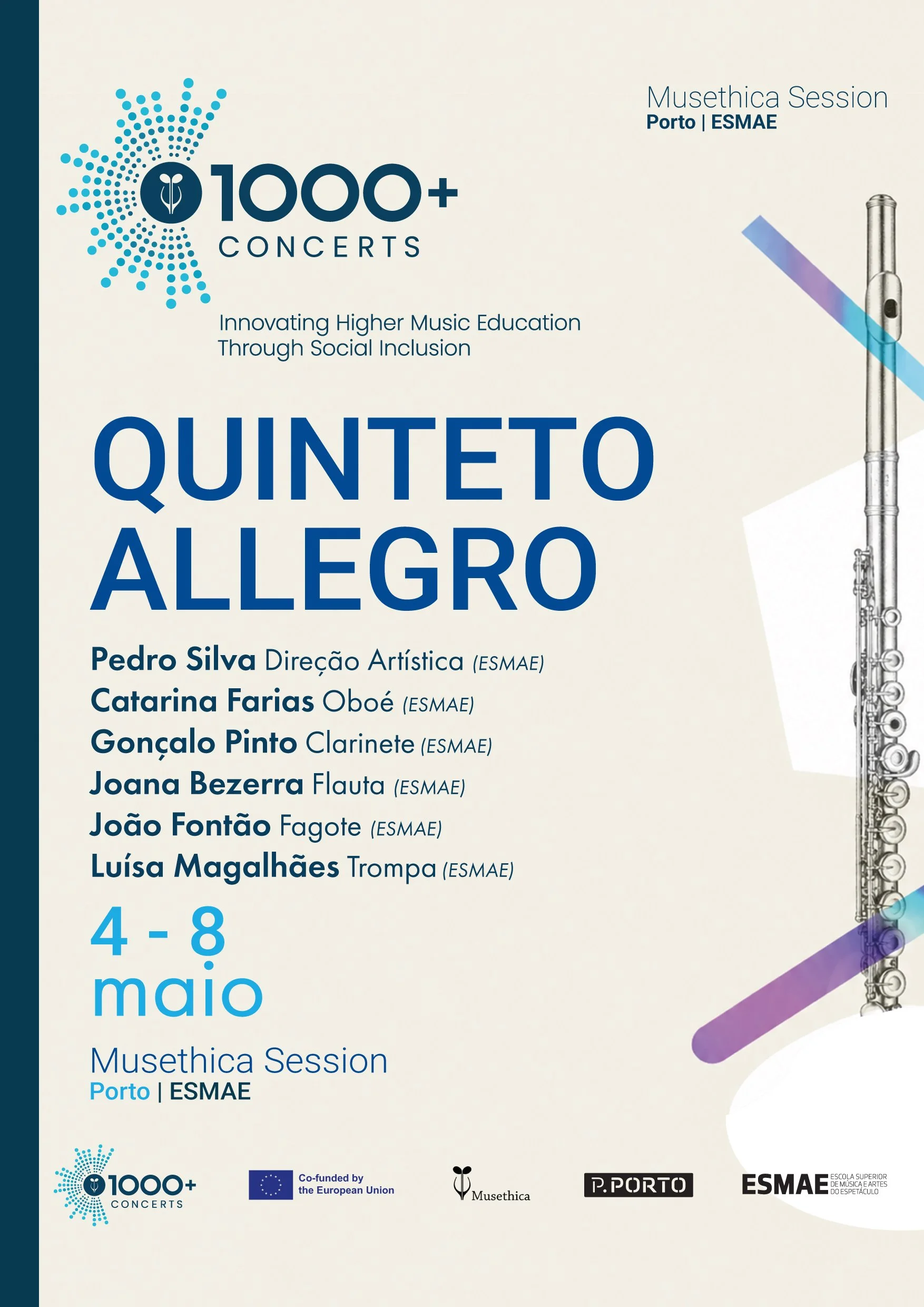 MUSETHICA SESSION AT ESCOLA SUPERIOR DE MÚSICA E ARTES DO ESPETÁCULO PORTO, PORTUGAL
