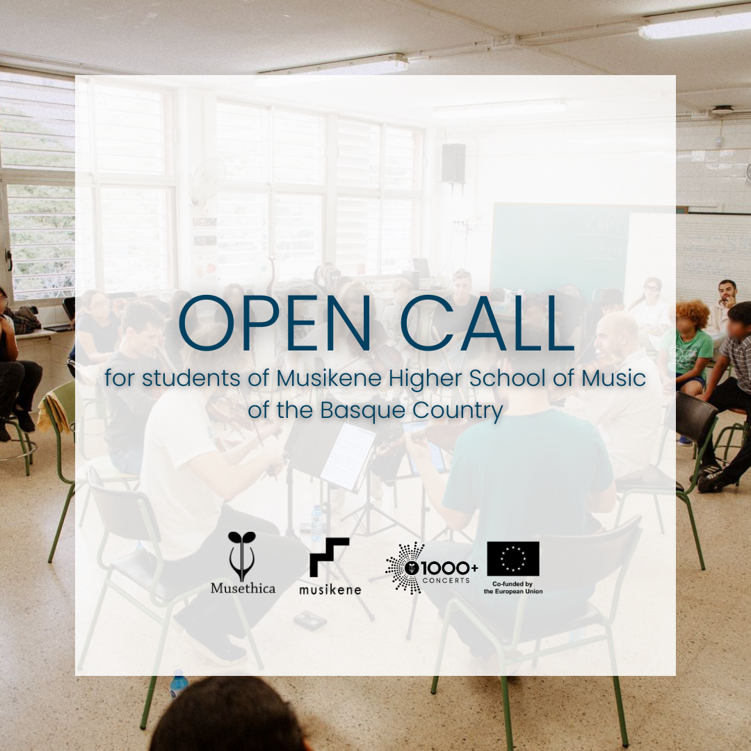 Musikene – Open Call for Applications