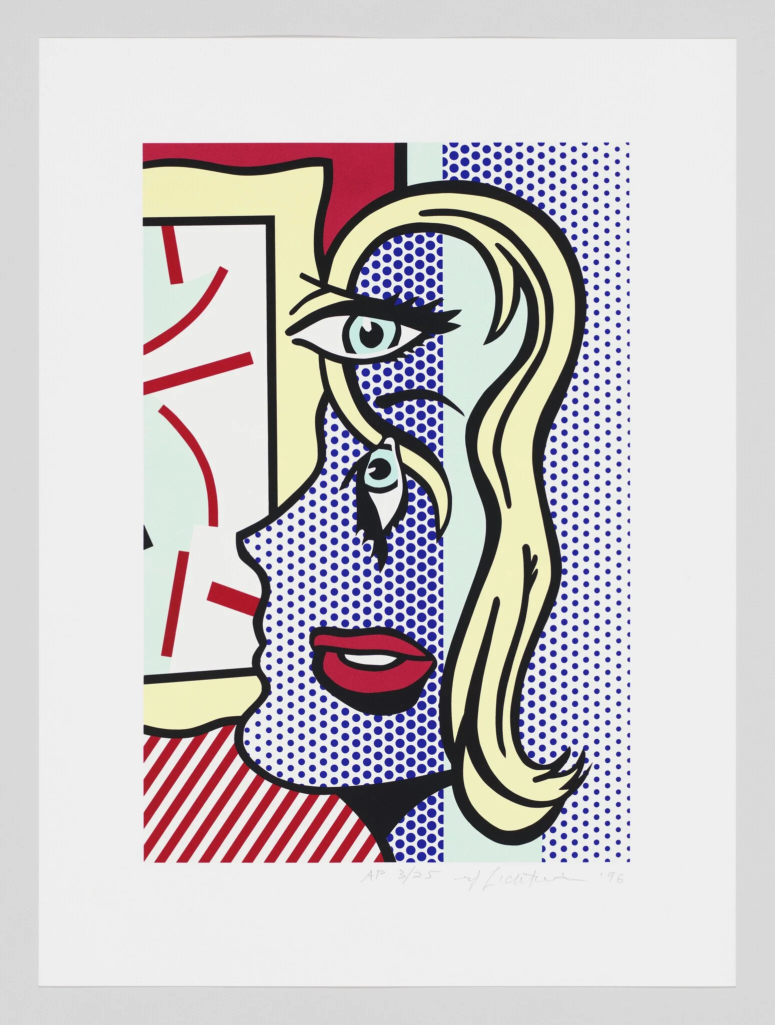 Roy Lichtenstein, Art Critic, 1996, Whitney Museum of Art