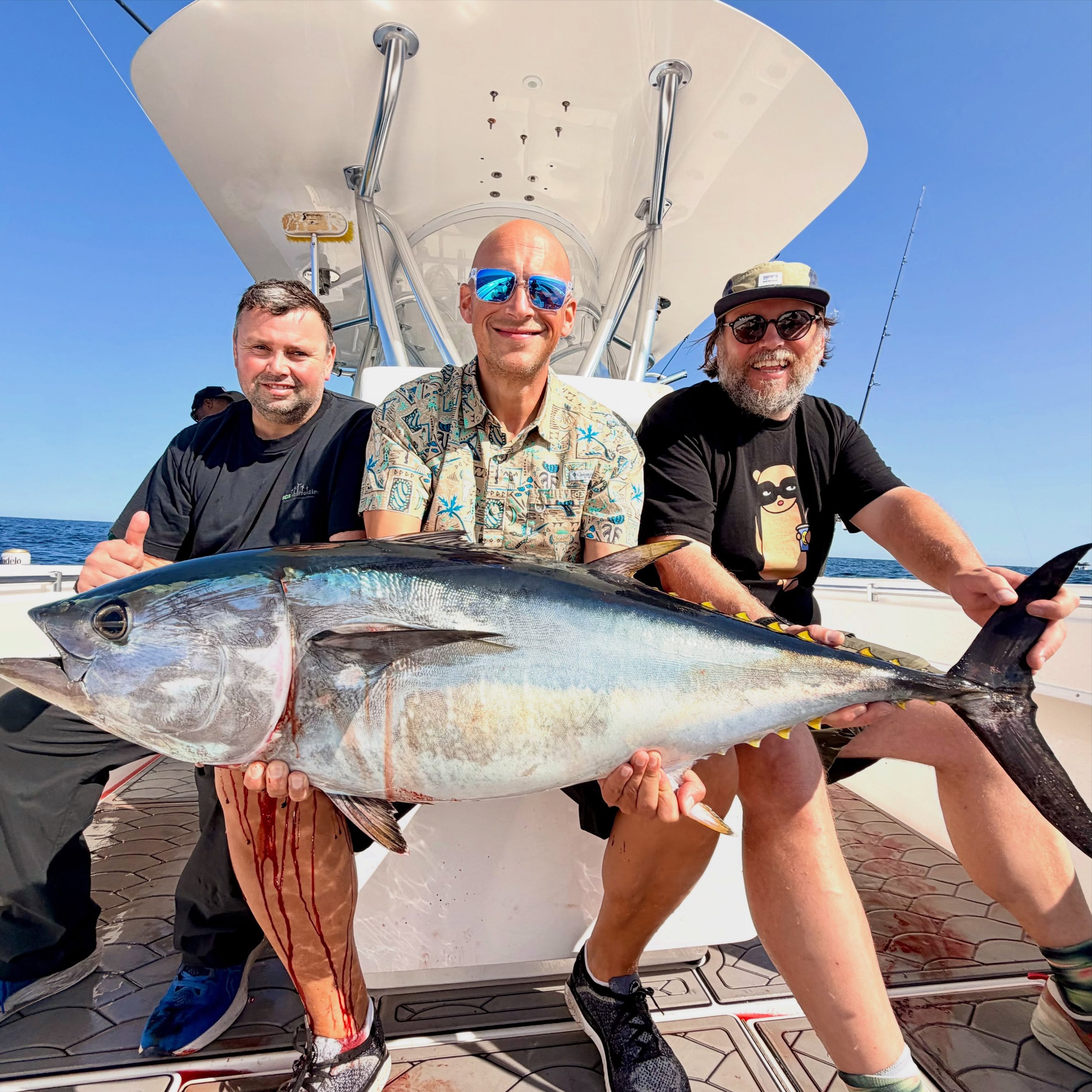Great fishing today with an easy limit of Bluefins &amp; releases! The fish have settled in nicely and are under an hour from our inlet. We still have some prime Aug &amp; Sep avails, see our full schedule at www.rockfishcharters.com 🤘