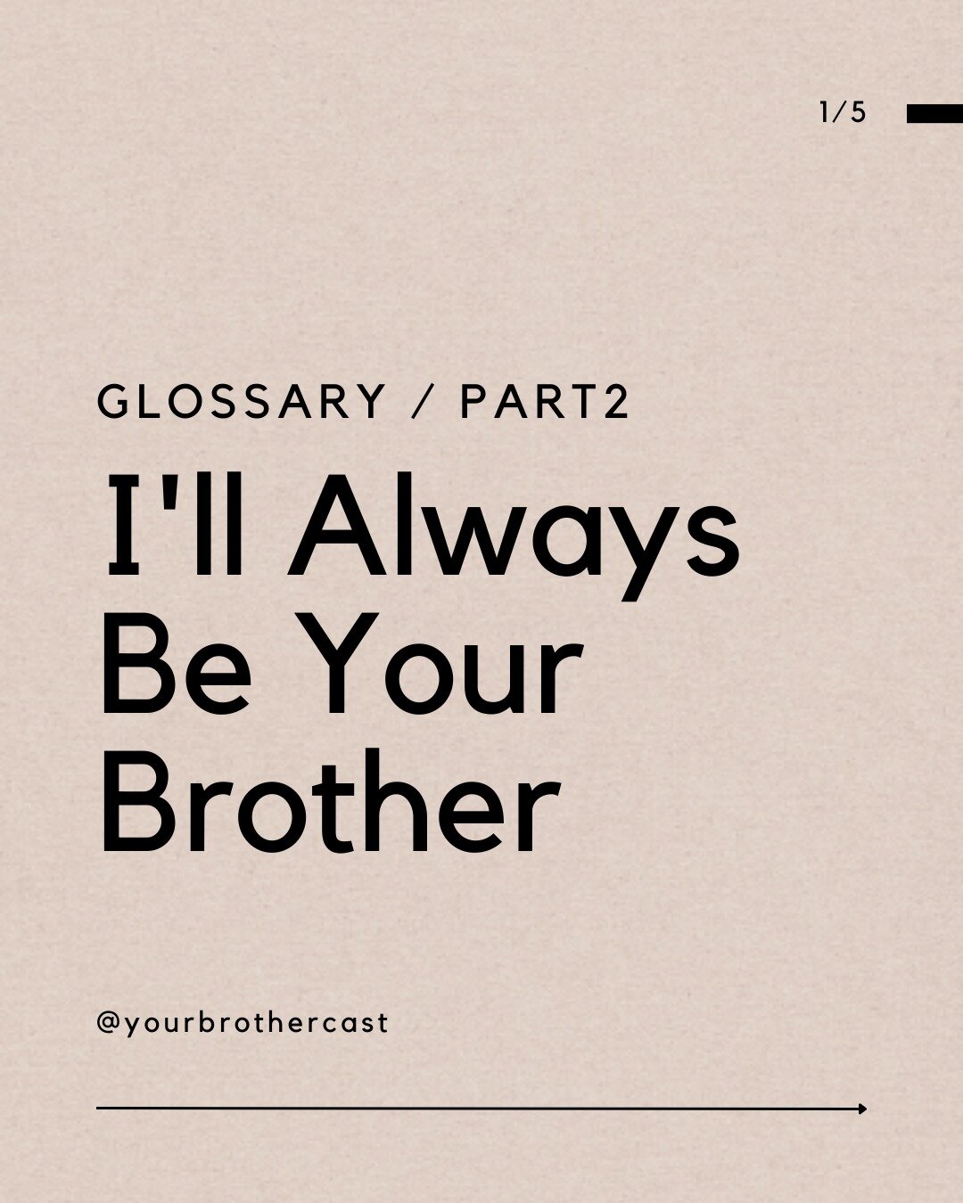 🔍 I'll Always Be Your Brother Glossary Part 2!

Where is Zion? What is Coptic? Who's Marcus Garvey?

Embark on this inspirational journey of faith and history as you explore the depths of our glossary and the complimentary content on our website. Fi