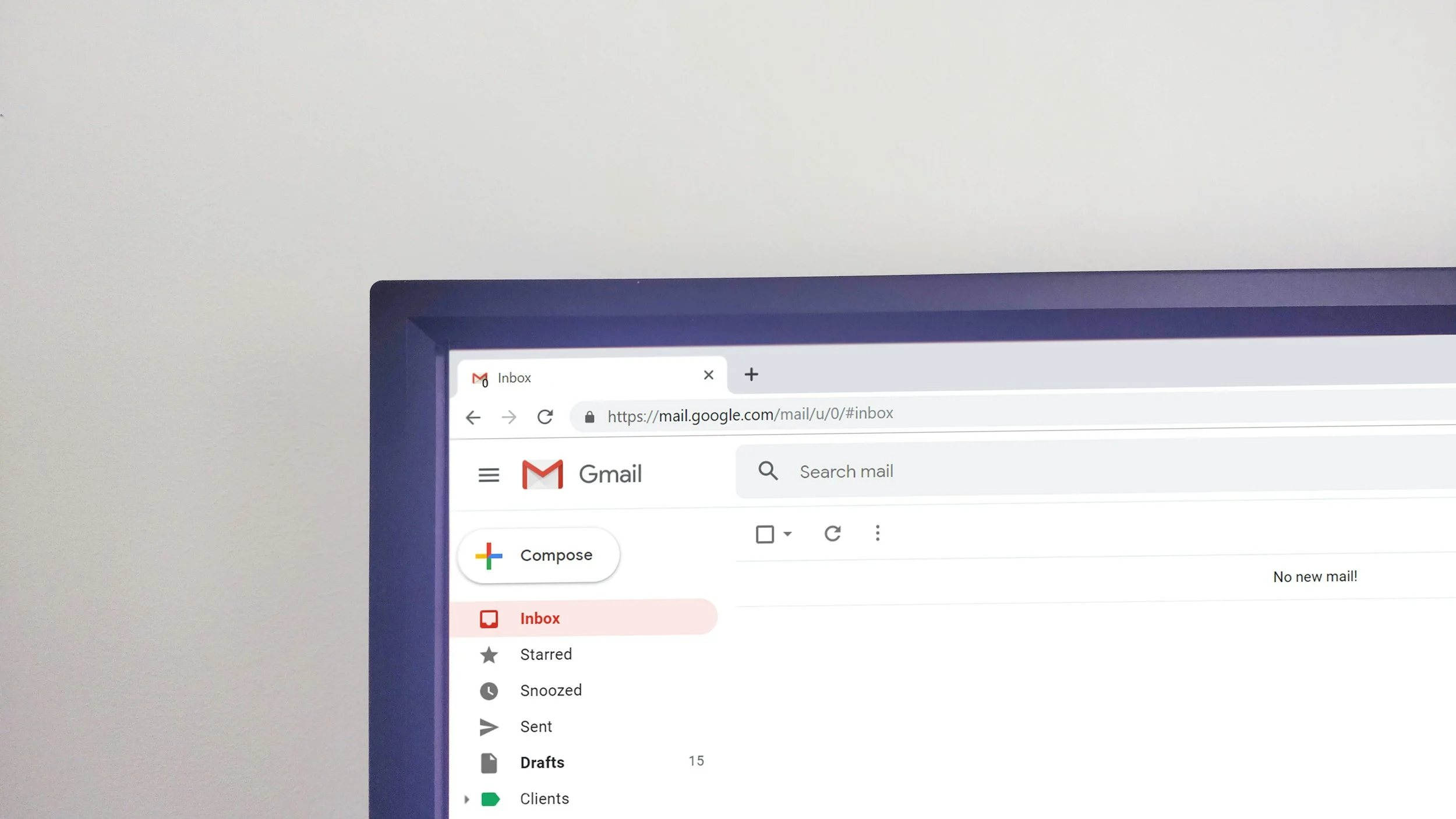 When the inbox is full, call the office