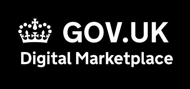 Gov.uk Digital Marketplace logo.