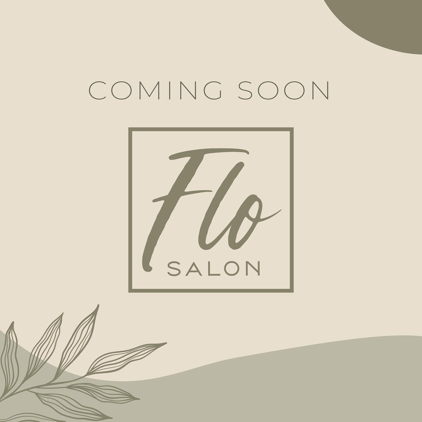 The countdown is on! ✨I am so excited to show you all what I&rsquo;ve been working on these last few months 🤩. Stay tuned for more updates leading up to opening day. FLO SALON ➡️ COMING SOON! ⏳🌿
&bull;
&bull;
&bull;
&bull;
#flosalon #newsalon #salo