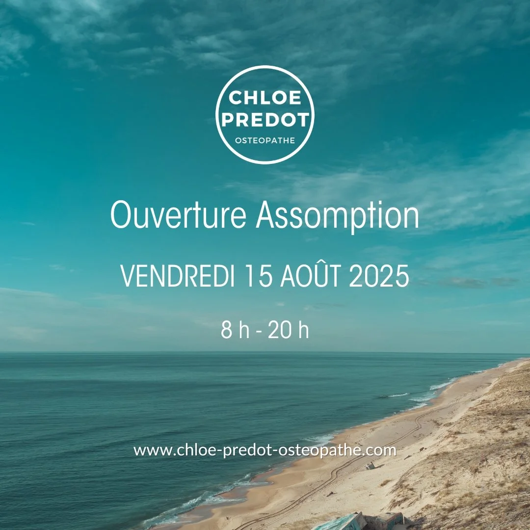 Ouverture exceptionnelle du cabinet le vendredi 15 août 2025