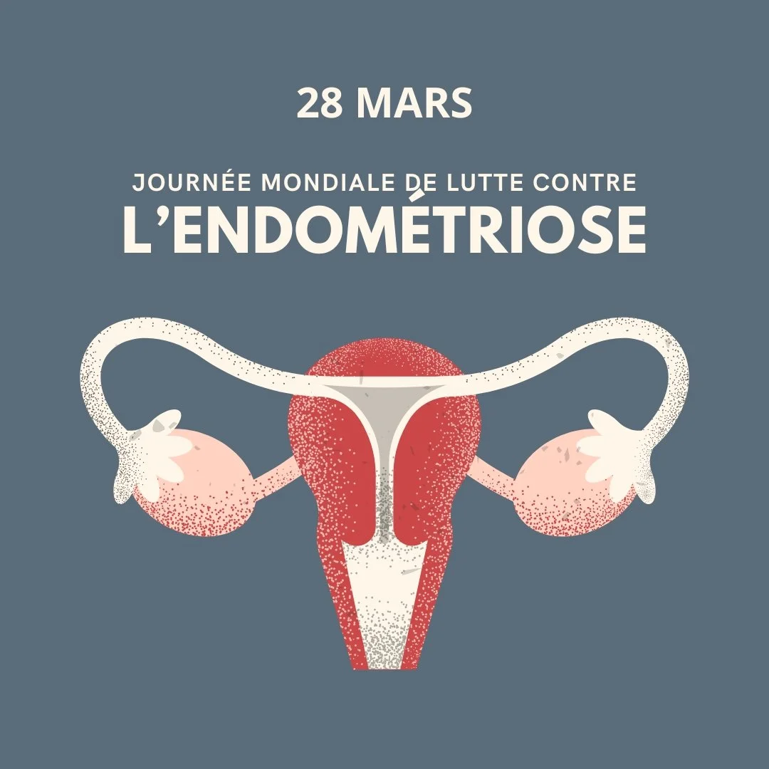 28 mars : Journée mondiale de lutte contre l’endométriose