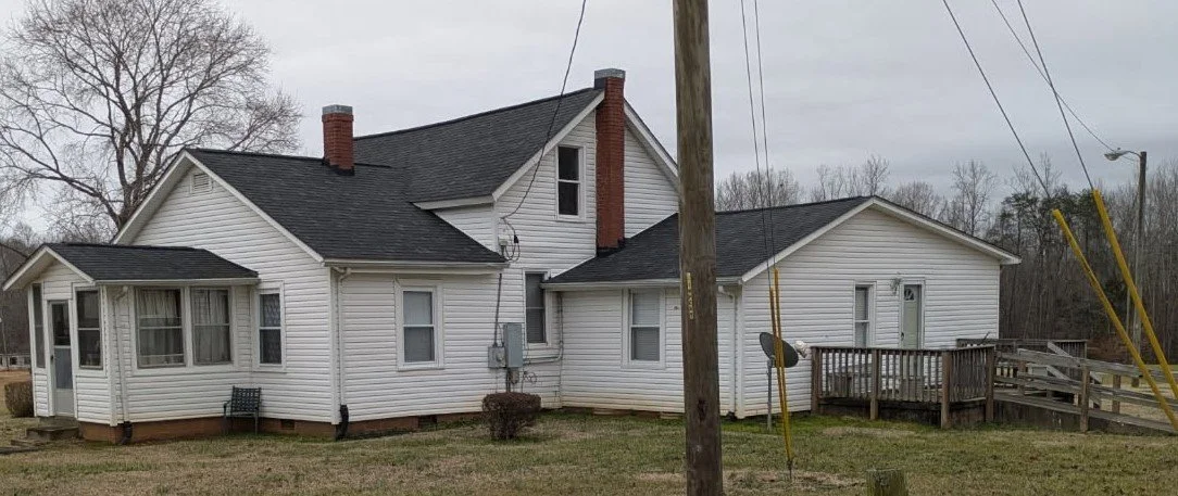 This is the home that will be restored for the senior residents of Alamance County, NC
