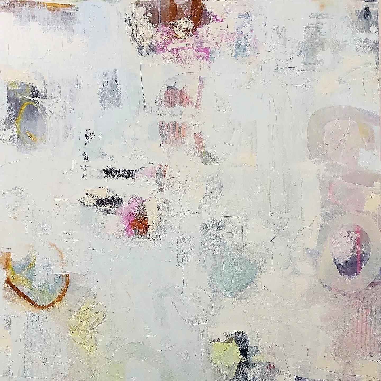 You Get What You Give
36" x 36" oil and Cold wax on cradled wood
The first of the "Enshrouded" series for 2024 $3600 FRAMED
Available at The Charleston Artist Collective
SOLD
