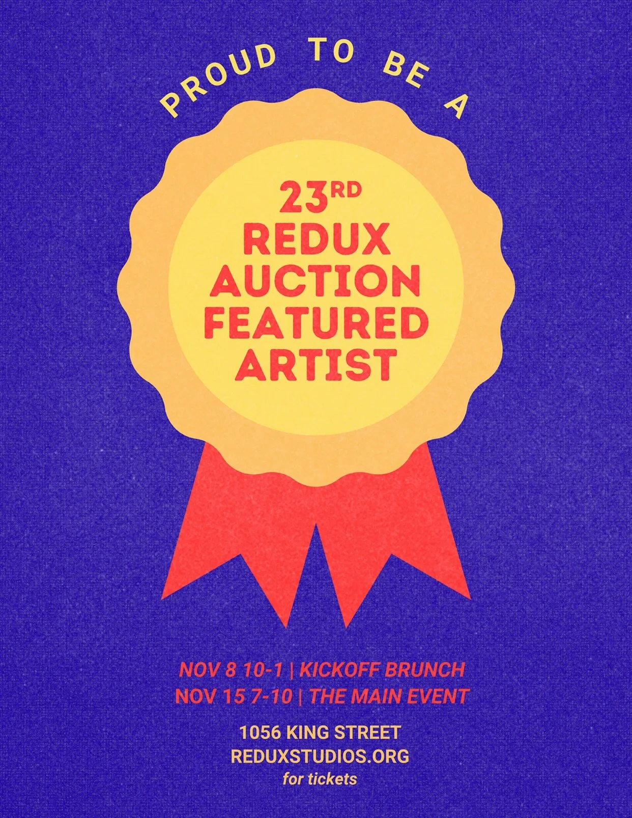 The Annual Redux Auction is this week!! Don&rsquo;t miss it! #redux @reduxartcenter #artauction #artshow