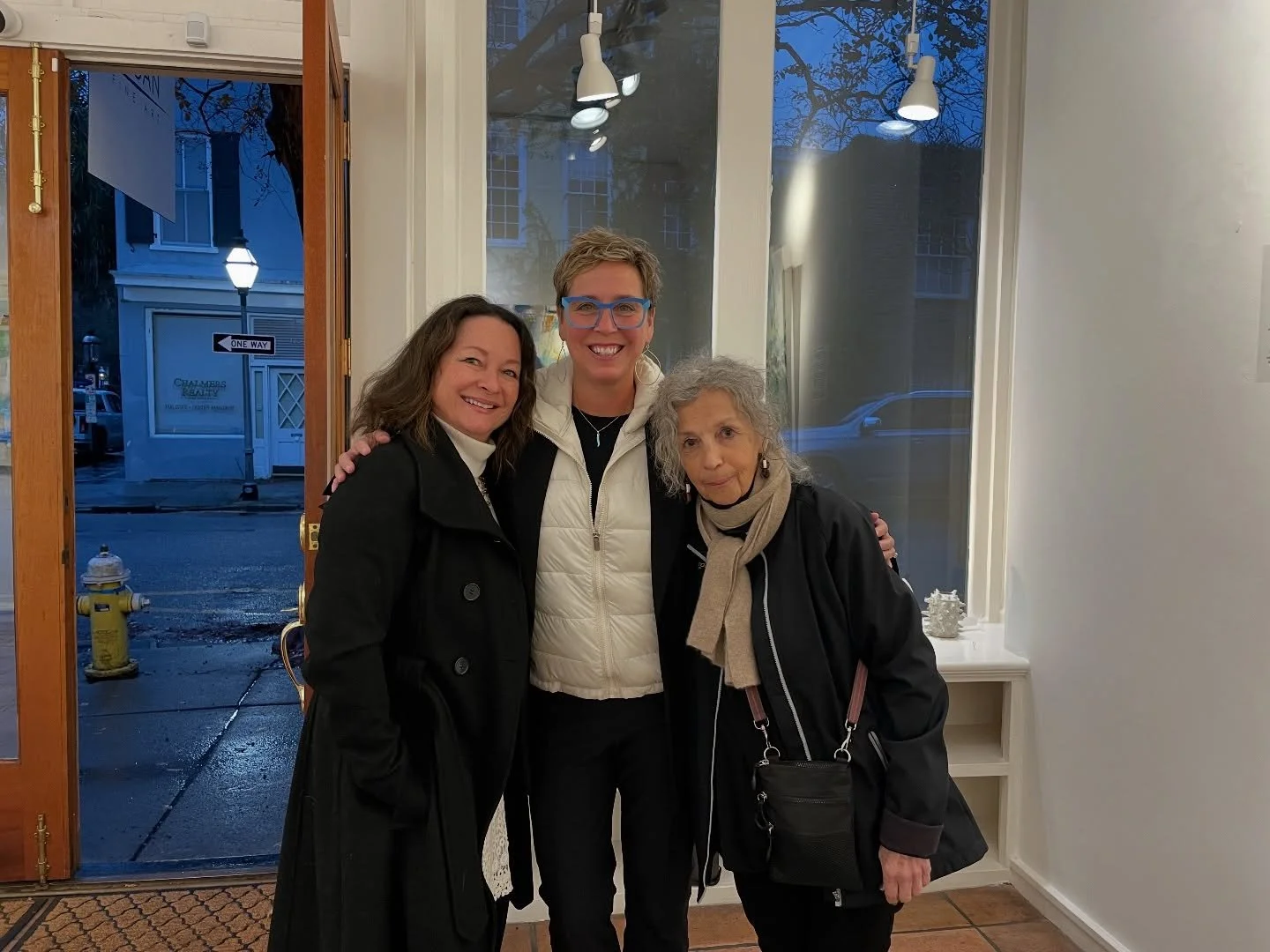 Thanks to everyone for enduring the wet weather last night to come see my show! I almost felt like we were in London!! The show is up all month if you want a second look or for those that couldn&rsquo;t make it!! Thanks to @haganfineart  and @wendyca