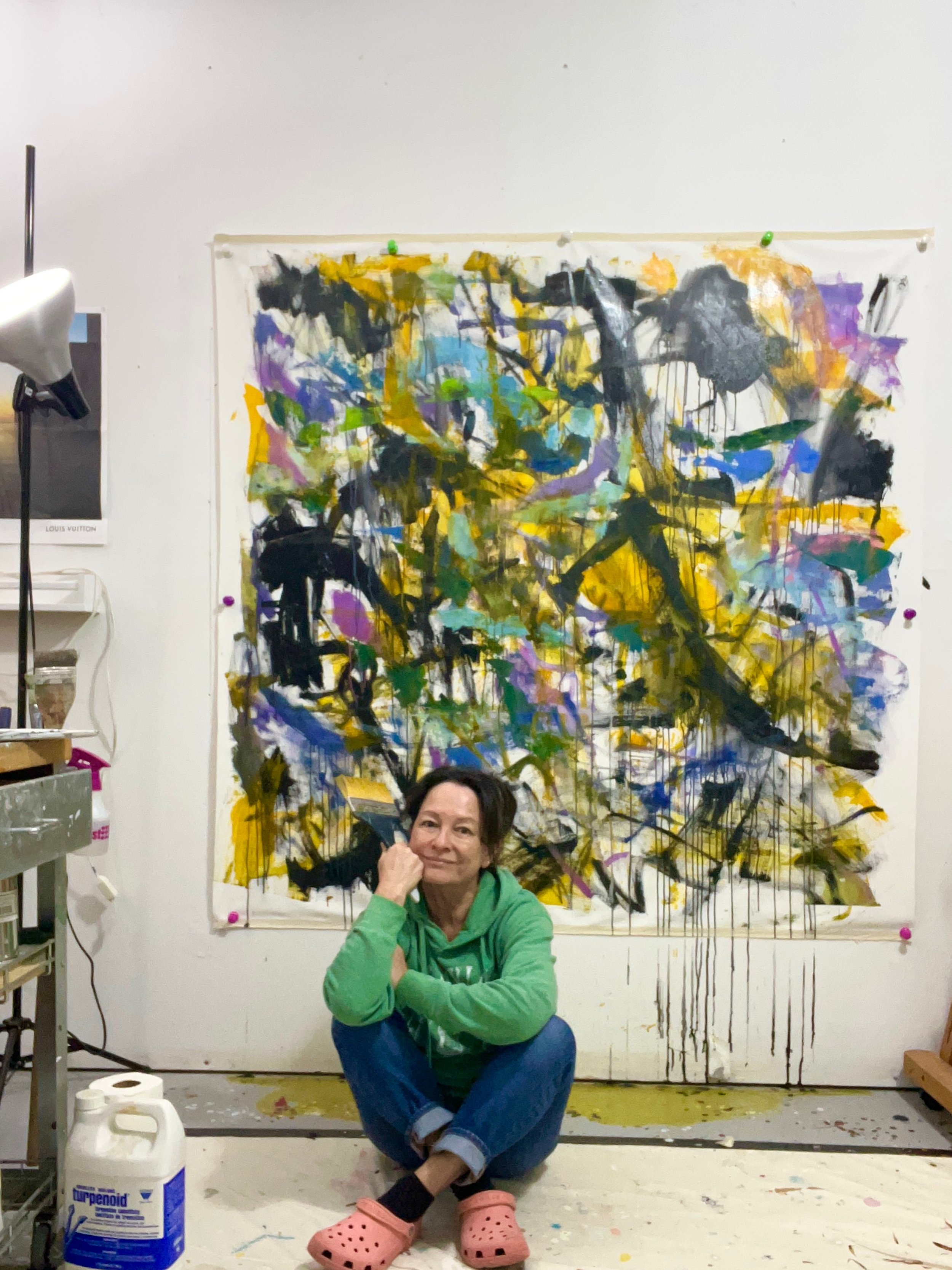 Guess what??!! I&rsquo;m excited to announce that I will be heading back to New Orleans in 2027 to teach my Abstract Expressionism Bootcamp once again @paintspacenola !! I had such an incredible experience with the students and the hosts of PaintSpac