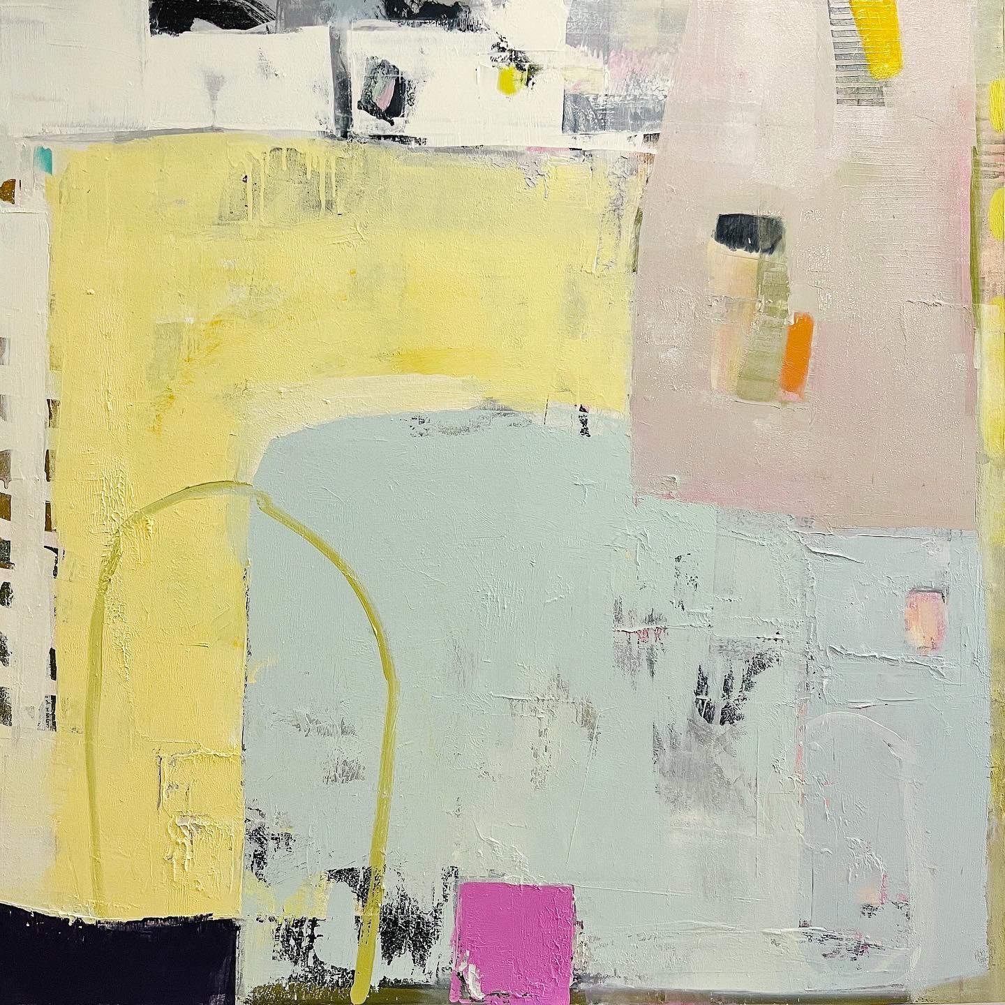 Whispers and Echoes
36x36 Oil and Coldwax on cradled wood
$3200
Available thru Hagan Fine Art Gallery