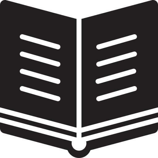 Geometric drawing of an outline square with sections divided by vertical, horizontal, and circle lines.