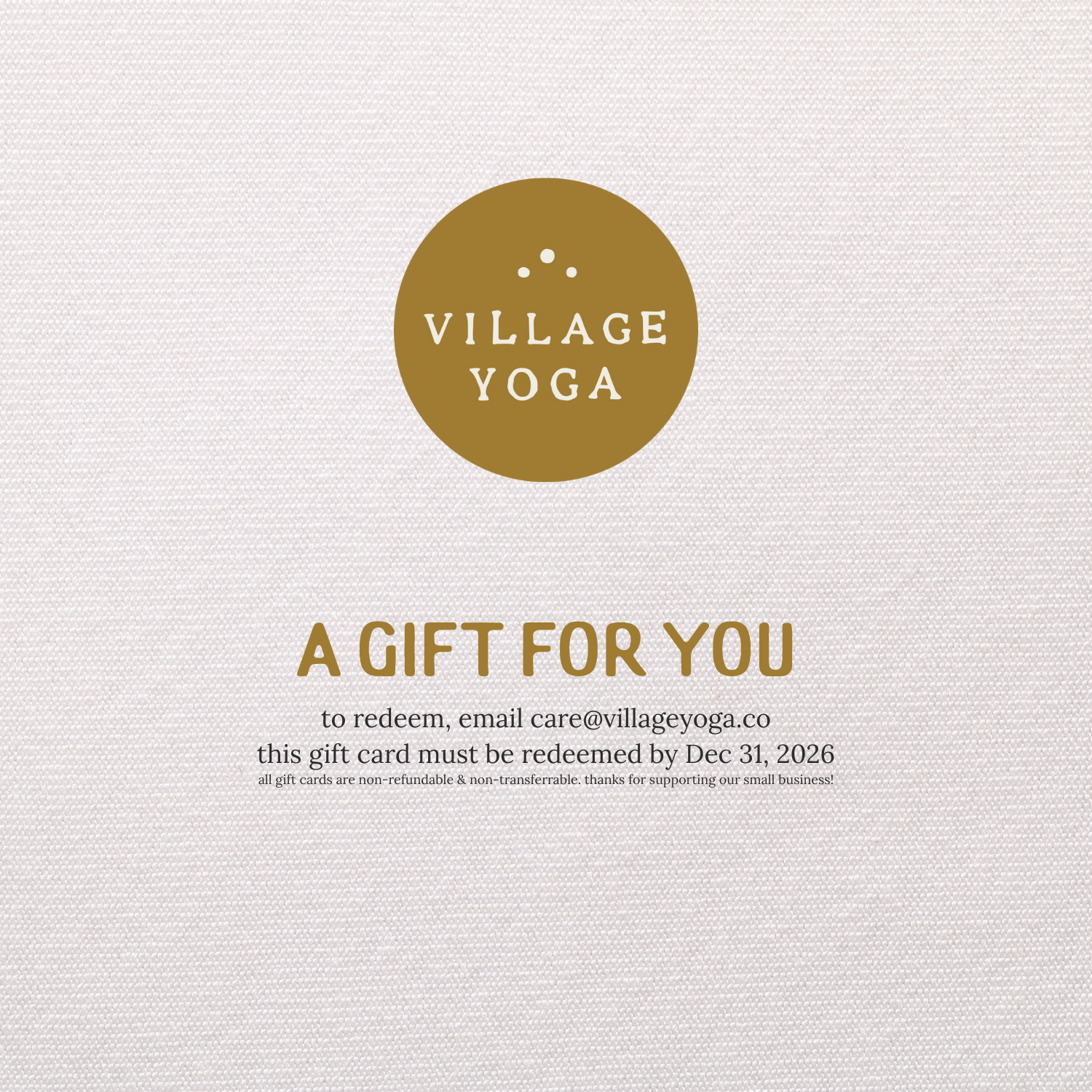 Gift Certificates - Any Amount