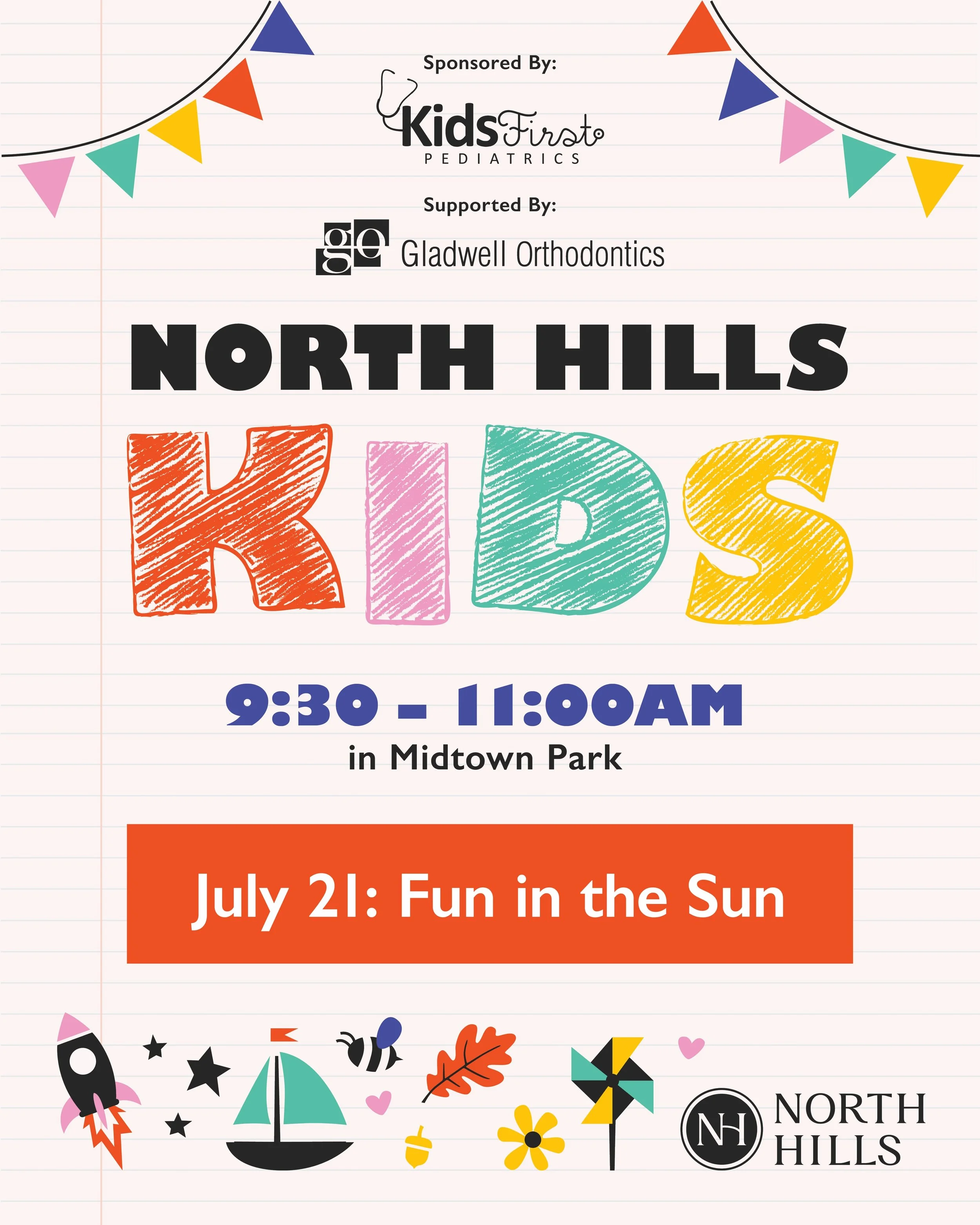 Looking for something fun to do with the kids tomorrow? ☀️

Join us from 9:30&ndash;11 AM at Midtown Park for Fun in the Sun, part of our Summer NH Kids Series!

Enjoy a morning of free family fun featuring:
 🛝 Inflatable slide 🫧 Foam machine 🦁 Me