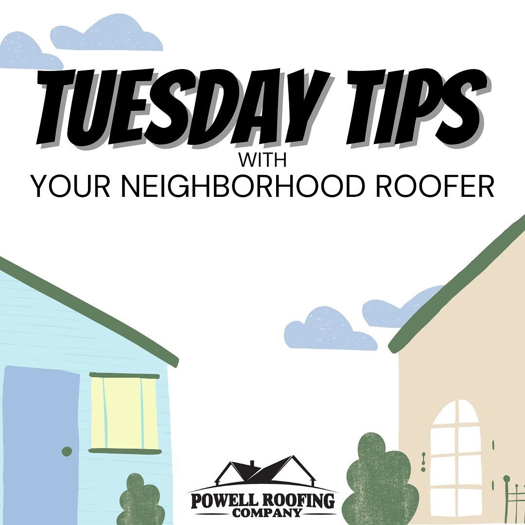 We&rsquo;re back with another edition of Tuesday Tips with Your Neighborhood Roofer 🏡👏⁣ Today we&rsquo;re discussing&hellip; insurance.
⁣
Have a question about your roof? Give Powell Roofing Company a call today!&thinsp;⁣
&thinsp;&thinsp;&thinsp;&t