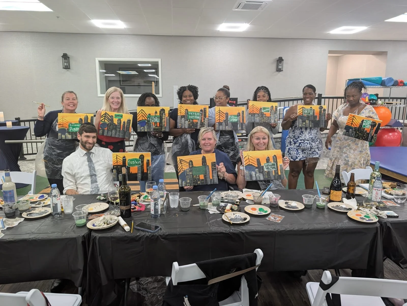 Sip &amp; Paint Event AT BHCC Nursing &amp; Rehab