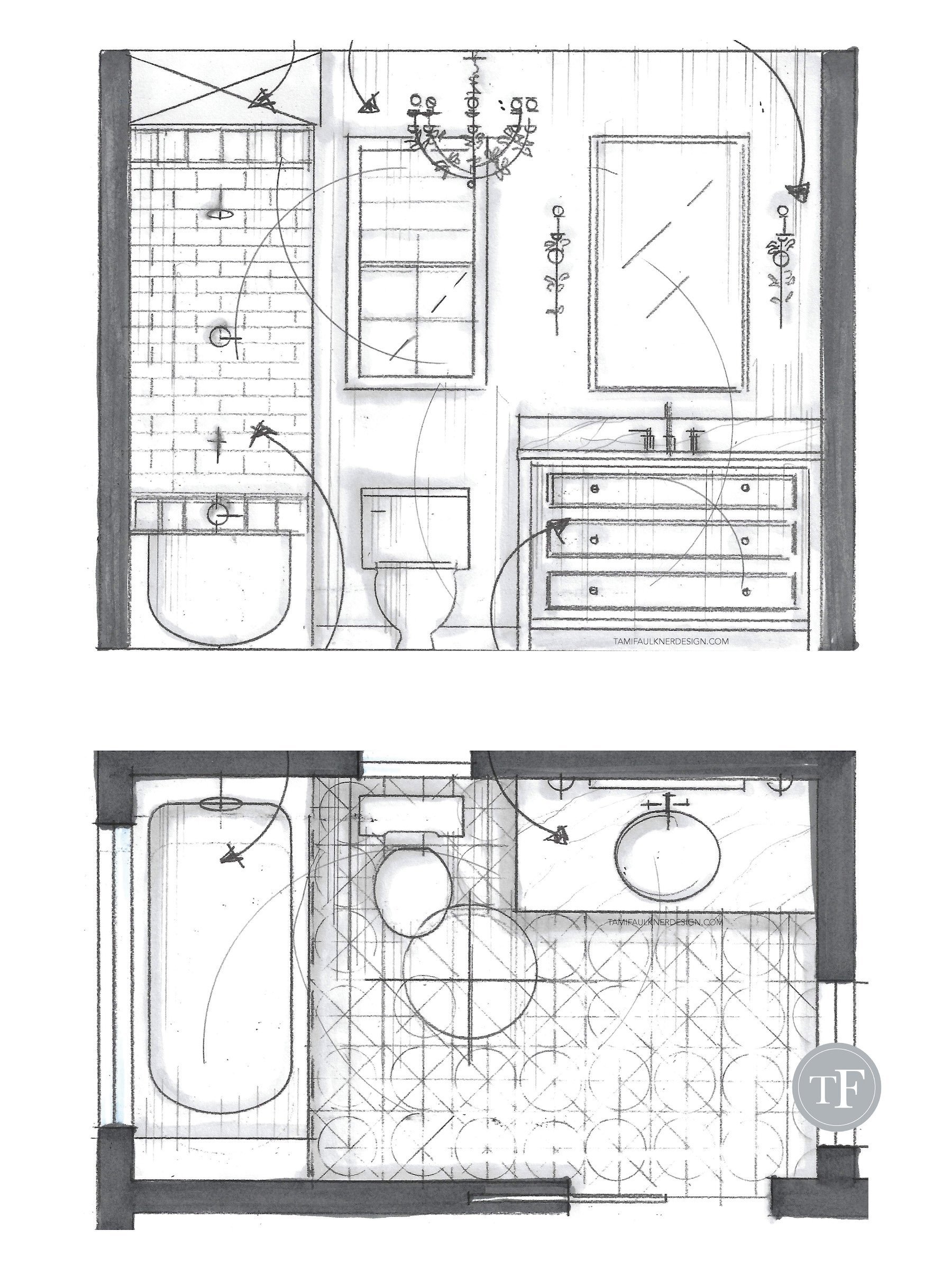 Share 63+ great bath plan sketch - seven.edu.vn