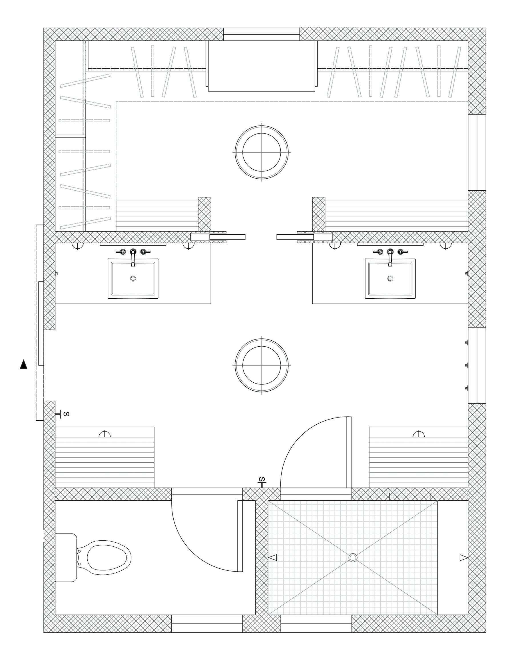 Small Master Closet Floor Plan Design