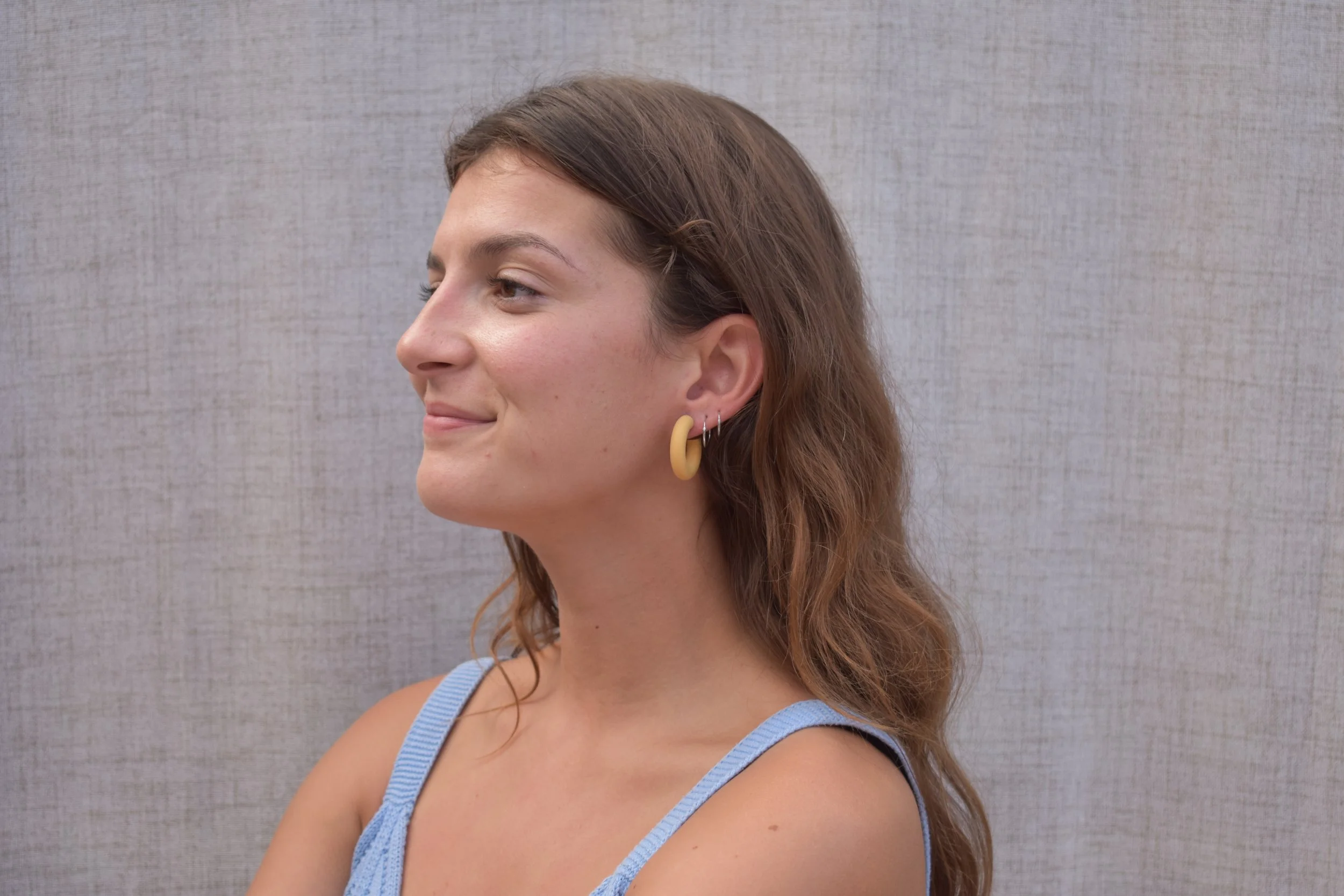 Chunky Hoops in Sunshine