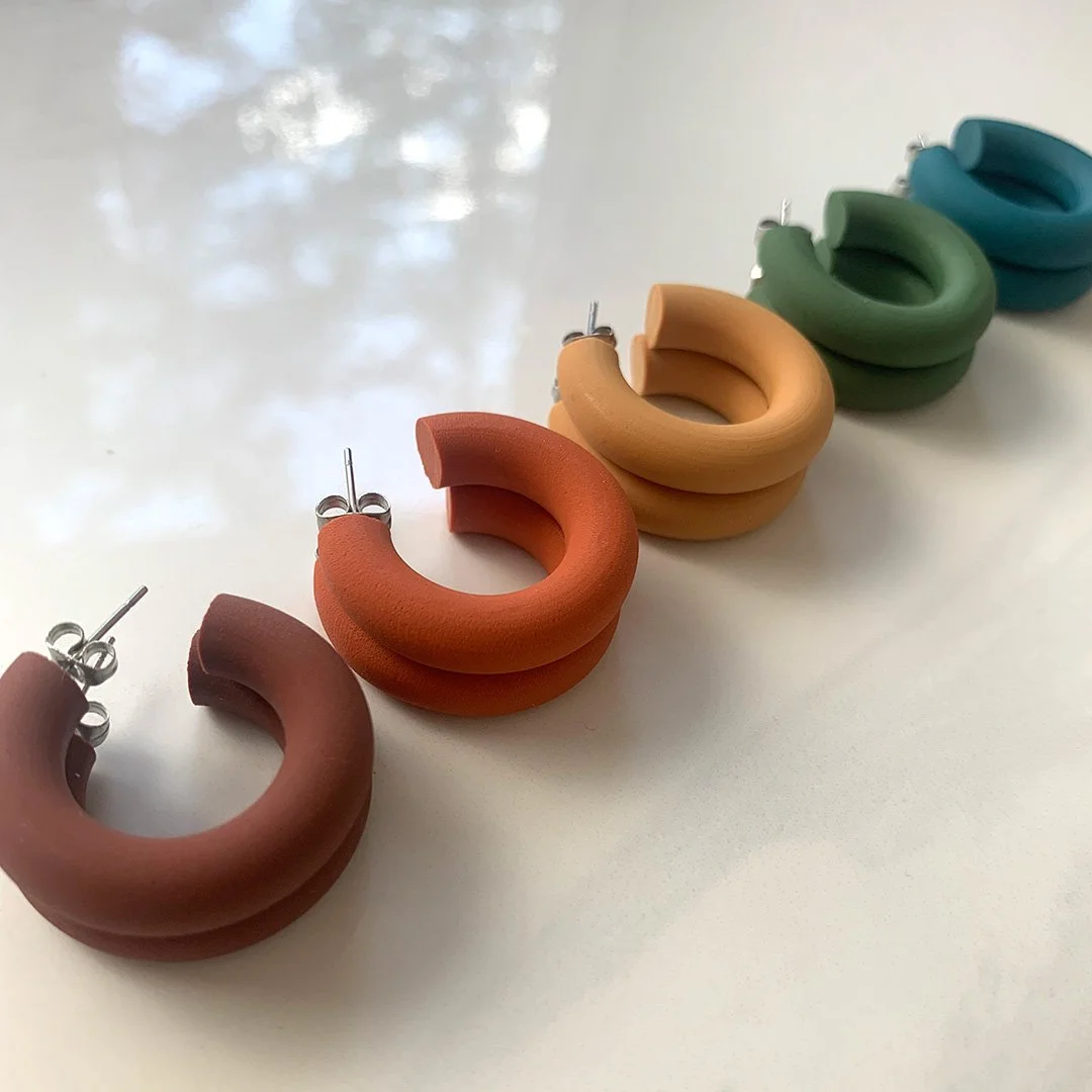 Chunky Hoops in Autumn