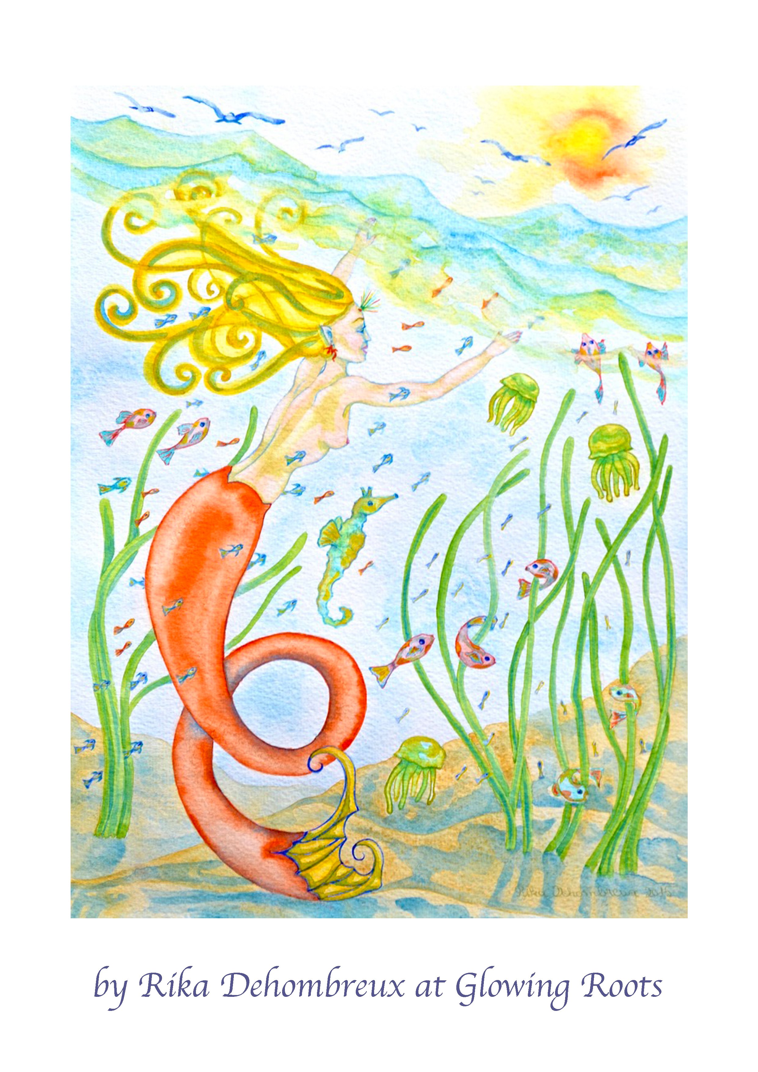 Little Mermaid and Sunny Day