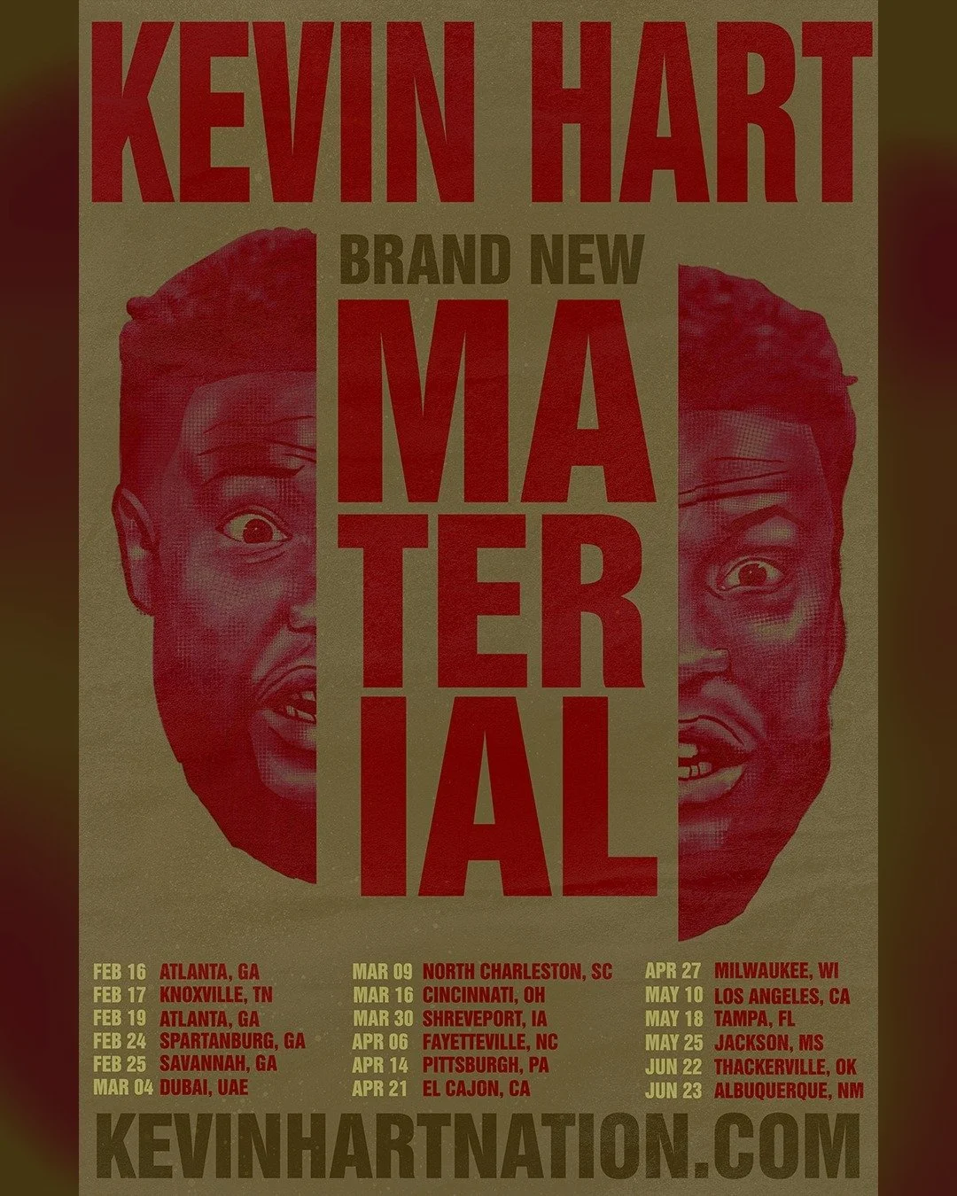 Little idea I had for the big man @kevinhart4real 's comedy tour 🎤

I digitally painted his face and the rest is graphic design &amp; photoshop 🎨 Which version do you like best? ❤️

🚨 NOT OFFICIAL POSTERS 🚨

#kevinhart #graphicdesign #poster #com