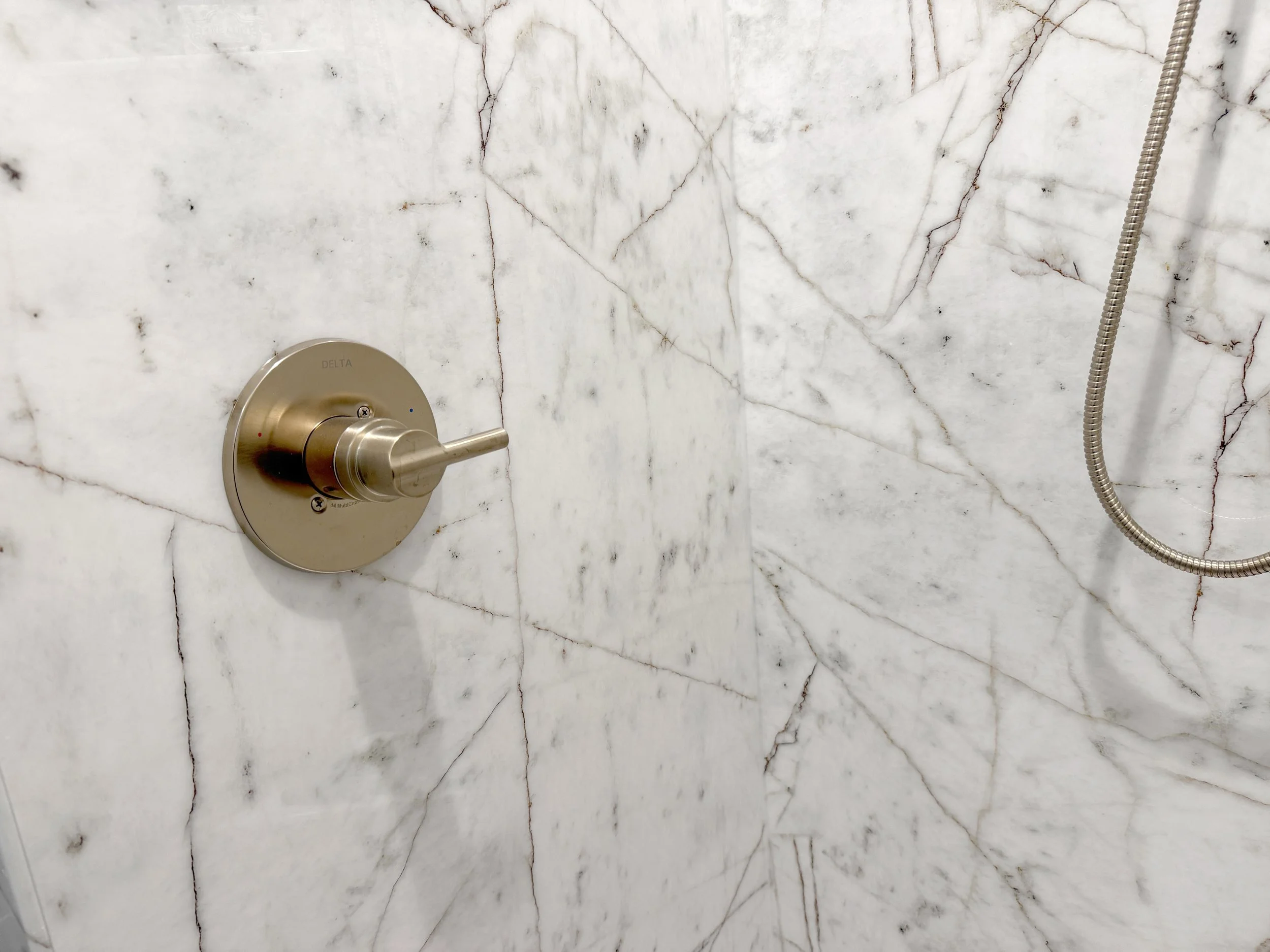 White Crystal shower