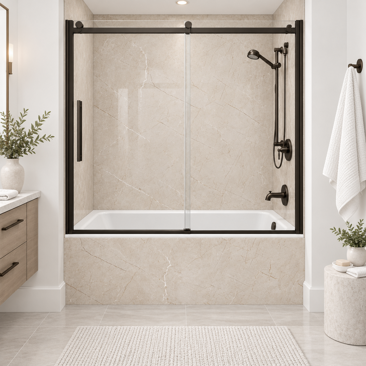 Sedona tub surround rendering