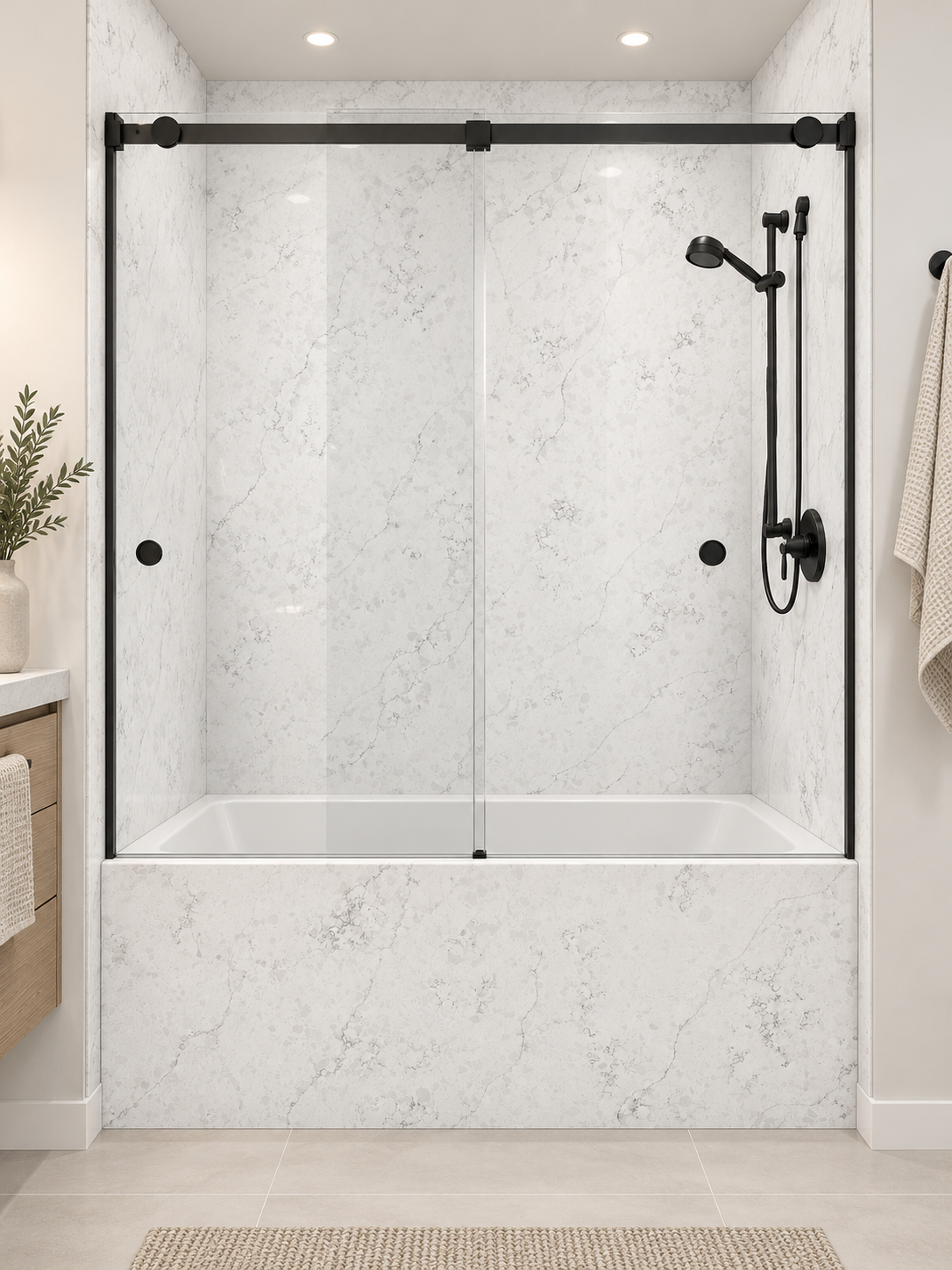 Milano tub surround rendering
