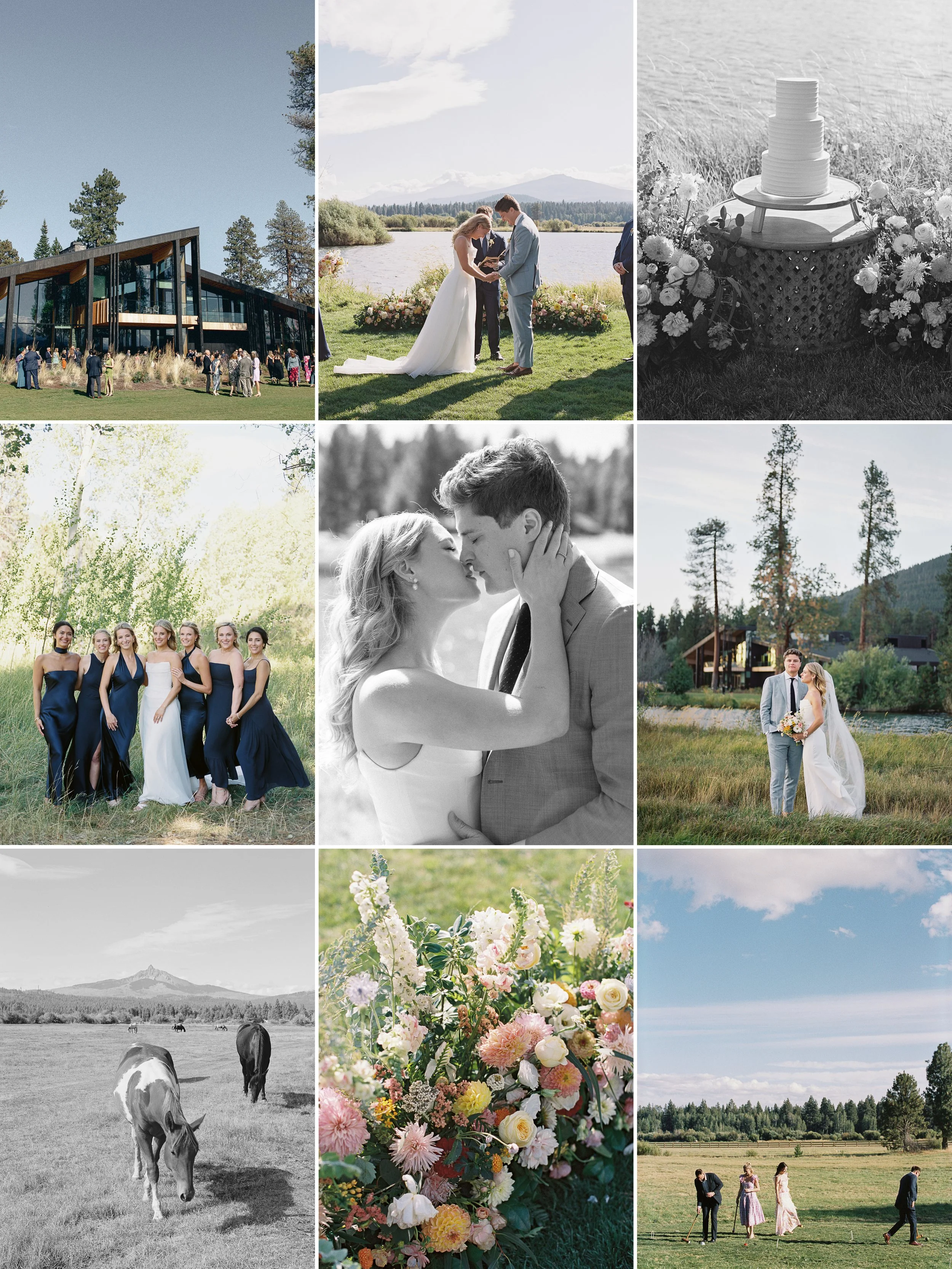 Black Butte Wedding Captured by Brittrenephoto