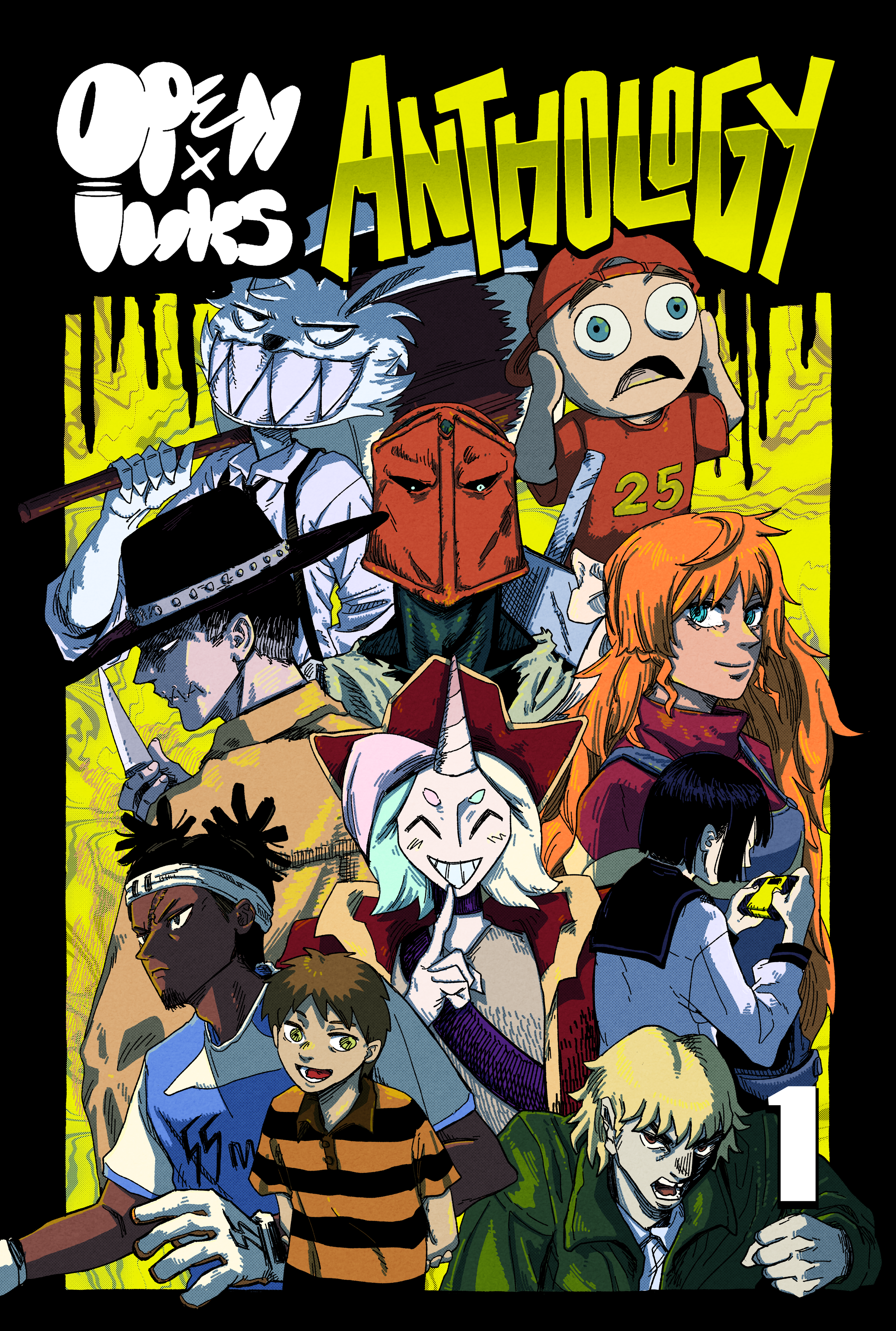 Open Inks Comic Anthology Cover