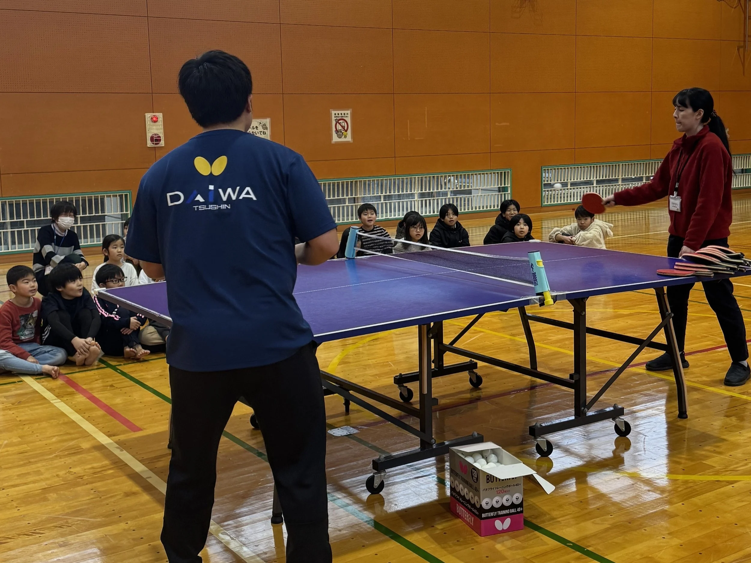 【地域連携活動】卓球の楽しさを届けに！金沢ポート ピンポンキャラバンが能美市・湯野放課後児童クラブを訪問
