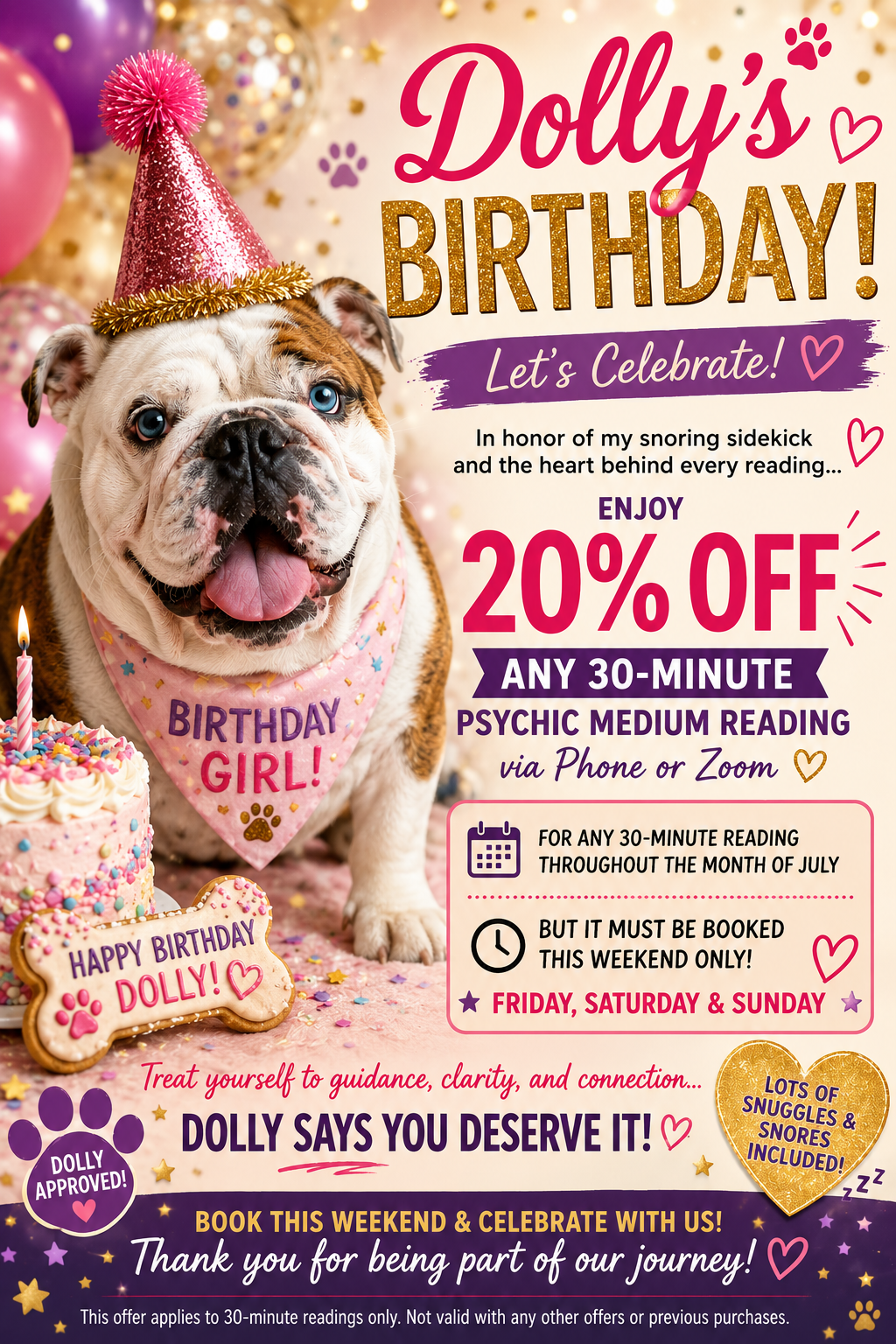 Dolly's Birthday Flash Sale!