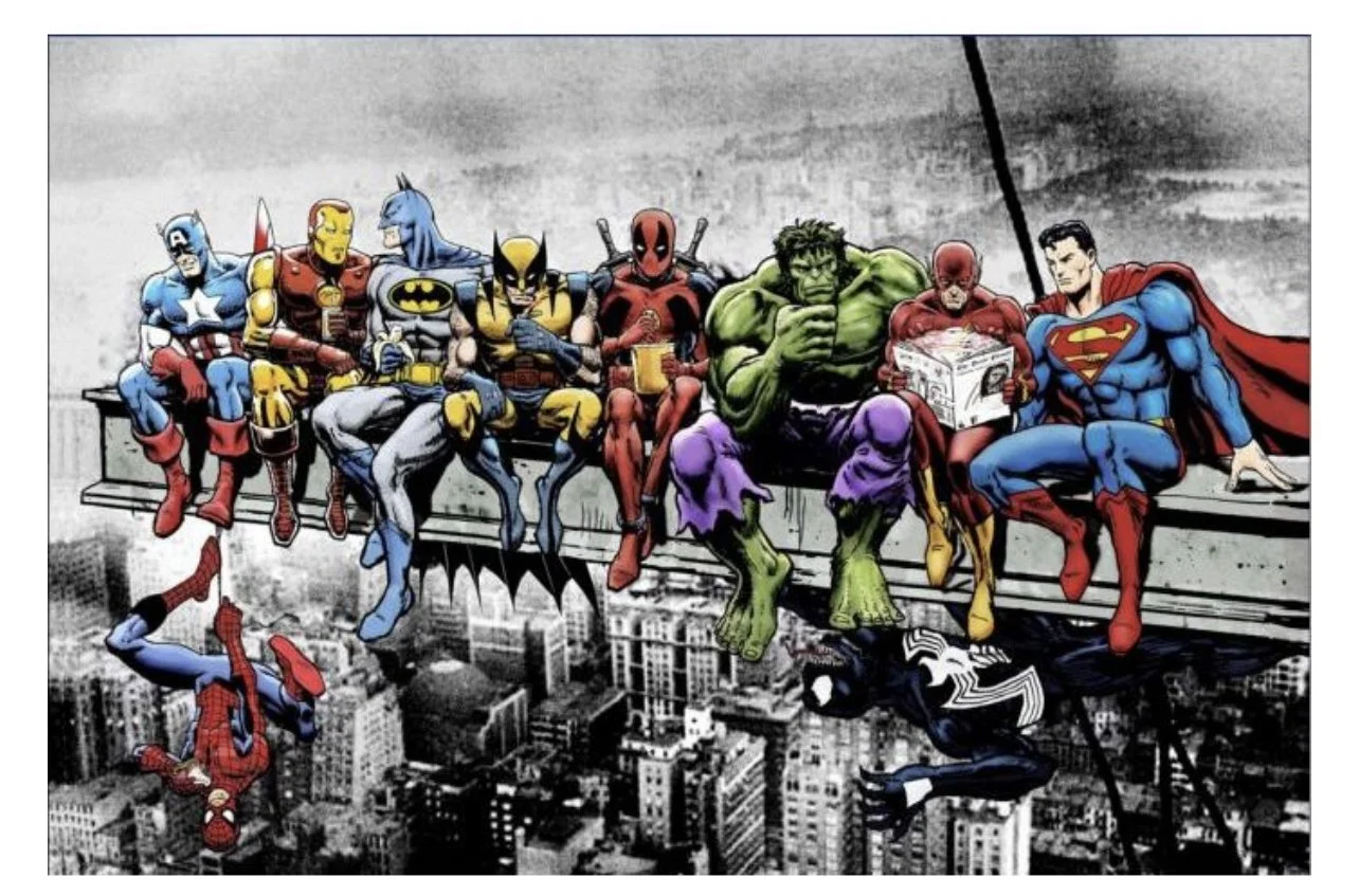 Superheroes Poster
