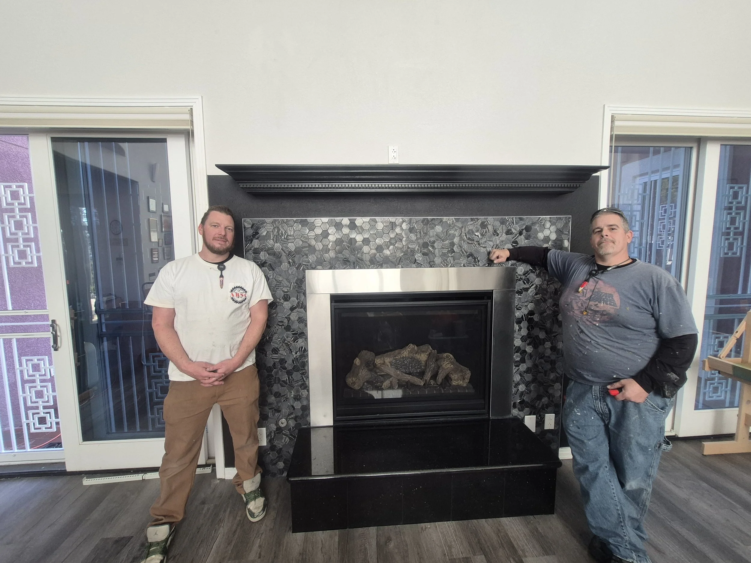 Exquisite Luxury Fireplace!
