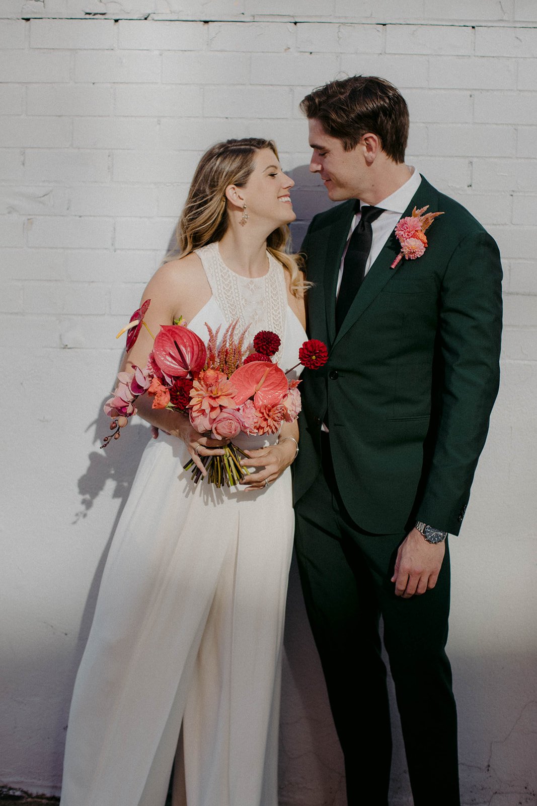 CARATS AND CAKE A Modern Wedding for Evelia and Joe Rule of Thirds in Brooklyn, New York