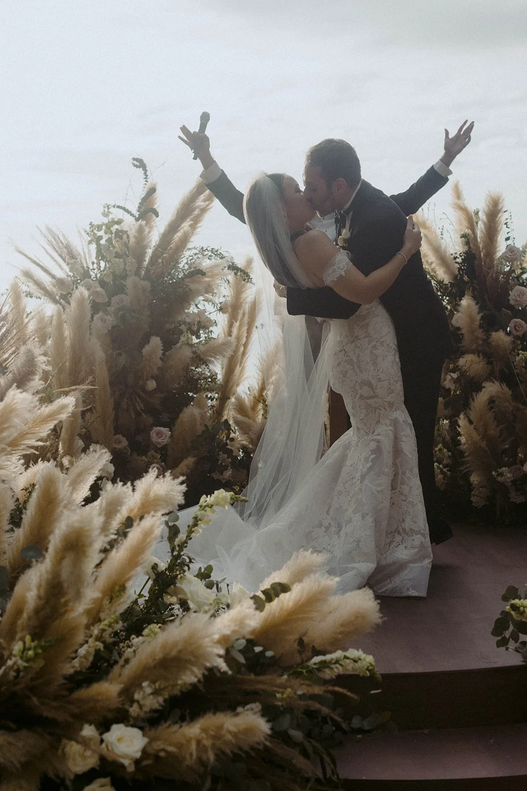   A Black Tie Wedding by the Ocean