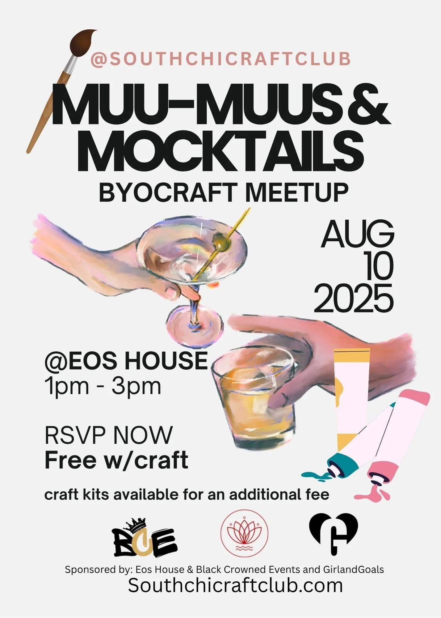 Muu-Muus and Mocktails: B.Y.O.Craft