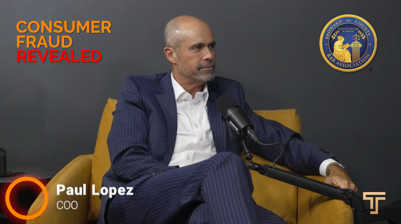 Tripp Scott's Paul Lopez Reveals $91 Million Health Insurance Fraud