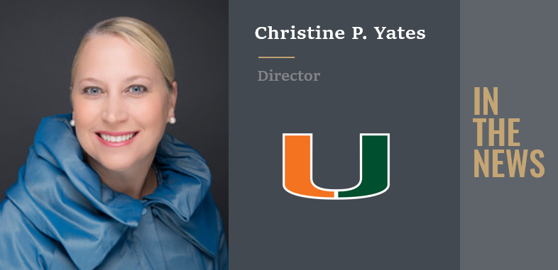 Tripp Scott's Christine Yates Appointed to University of Miami President’s Council