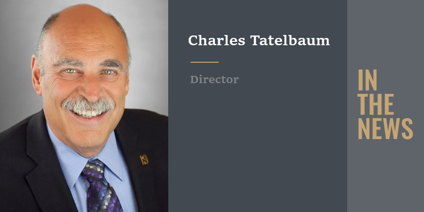 Tripp Scott's Chuck Tatelbaum to the Board of Directors of the Broward Performing Arts Foundation